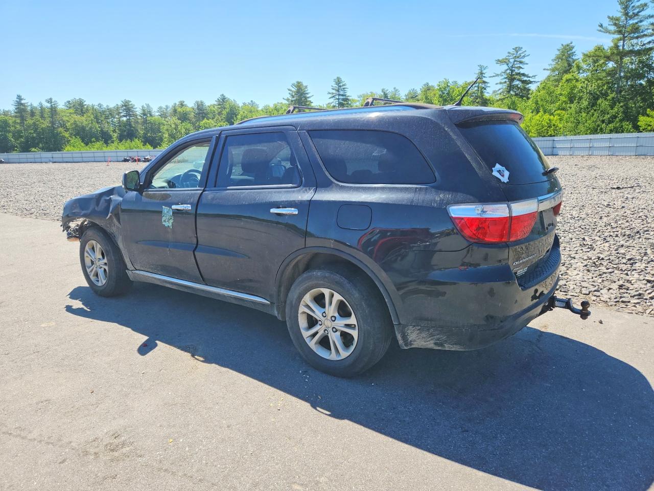 2013 Dodge Durango Crew Black vin: 1C4RDJDG9DC683443