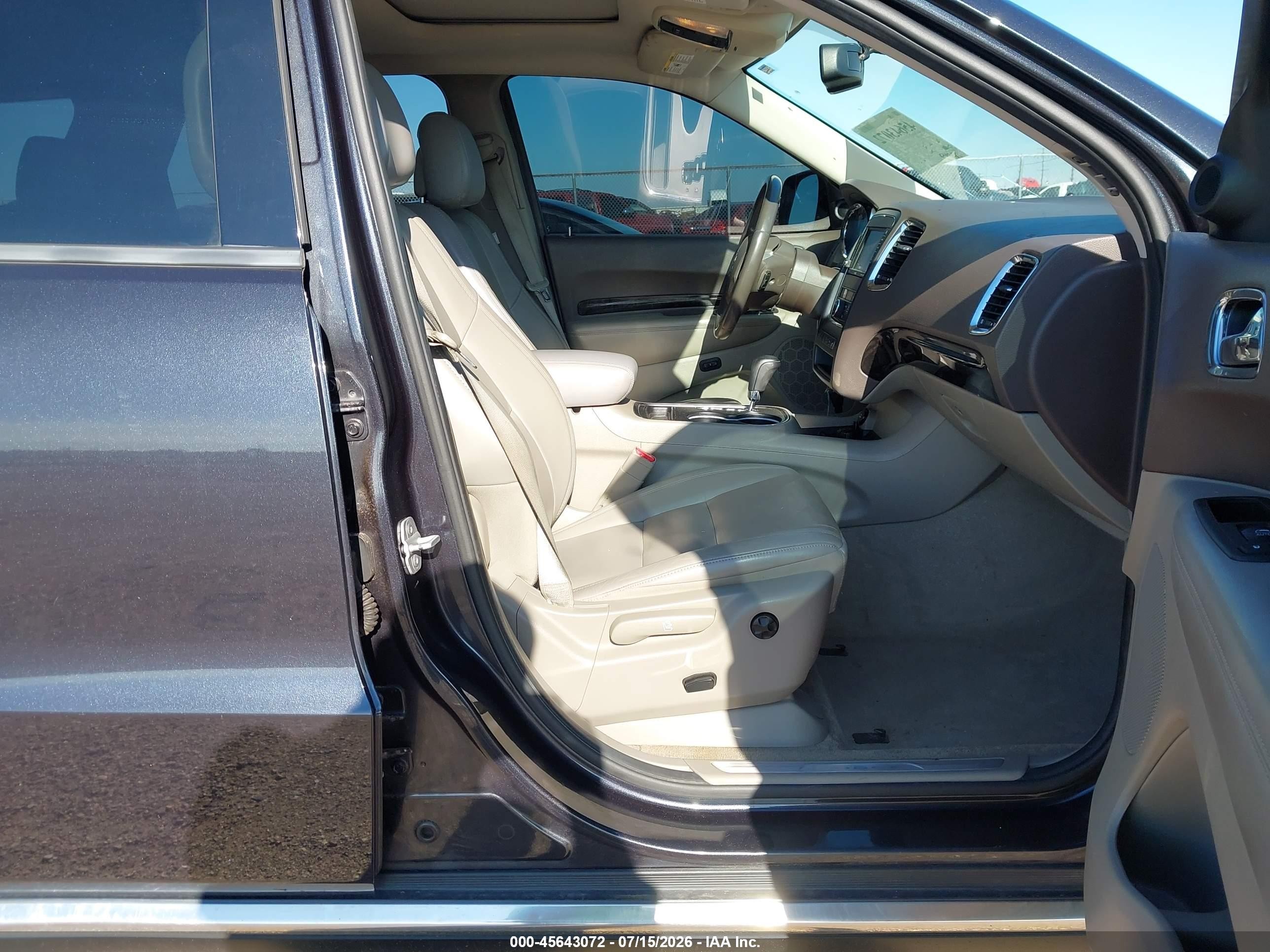 2013 Dodge Durango Crew Black vin: 1C4RDJDG9DC689744