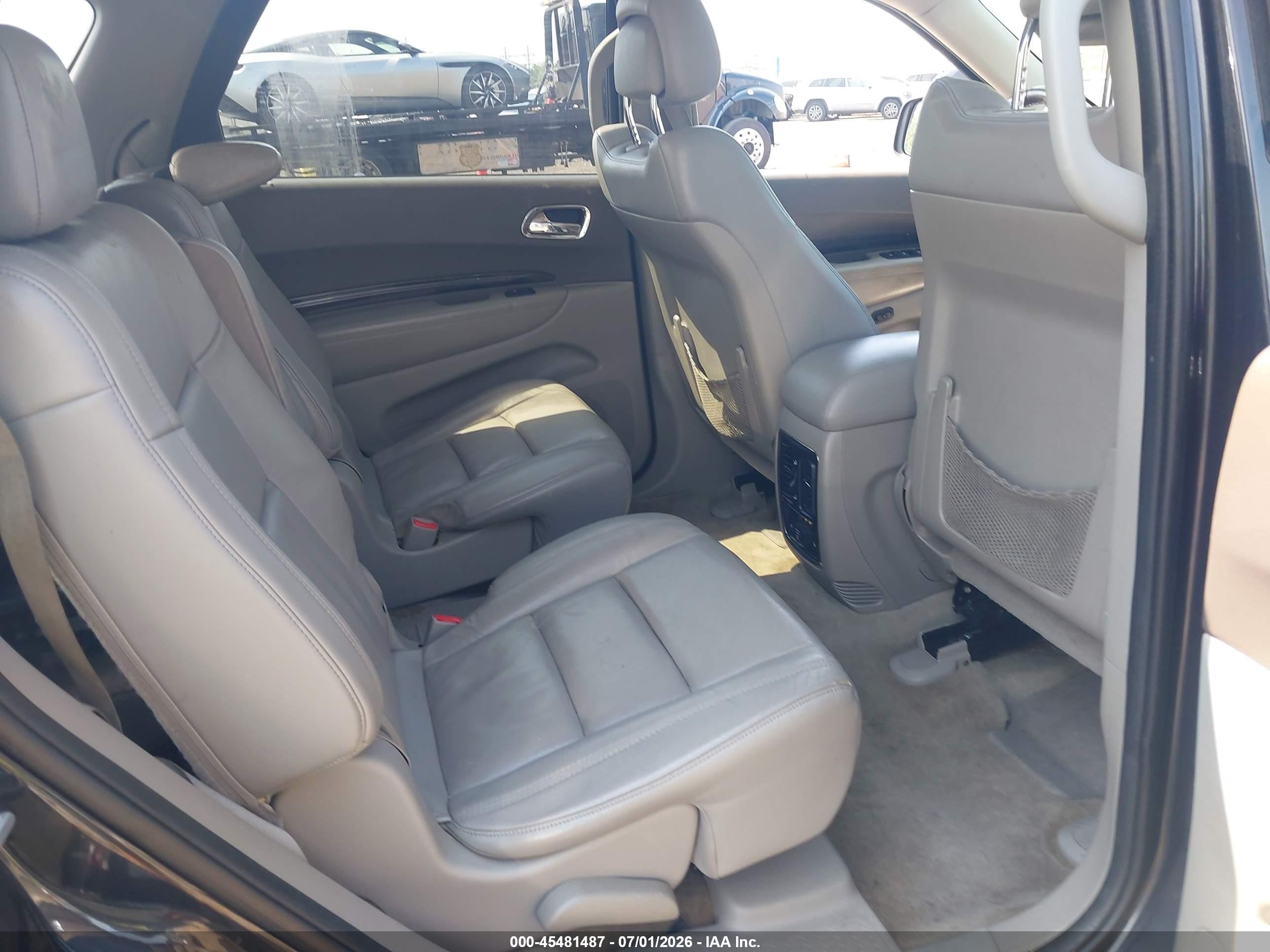 2013 Dodge Durango Crew Gray vin: 1C4RDJDG9DC693535