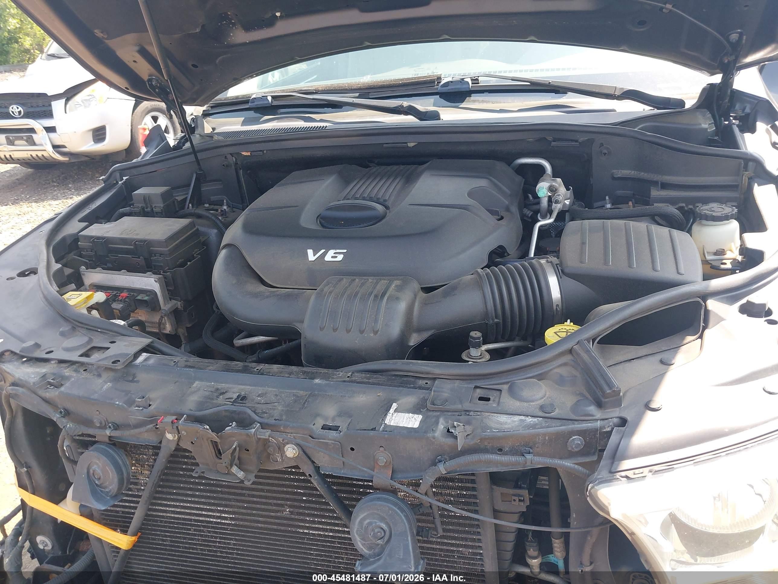 2013 Dodge Durango Crew Gray vin: 1C4RDJDG9DC693535