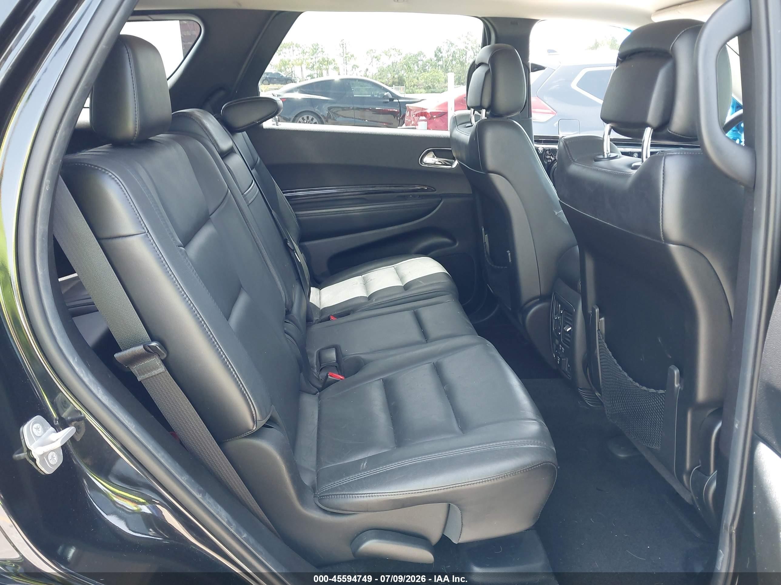 2014 Dodge Durango Limited Черный vin: 1C4RDJDG9EC323154