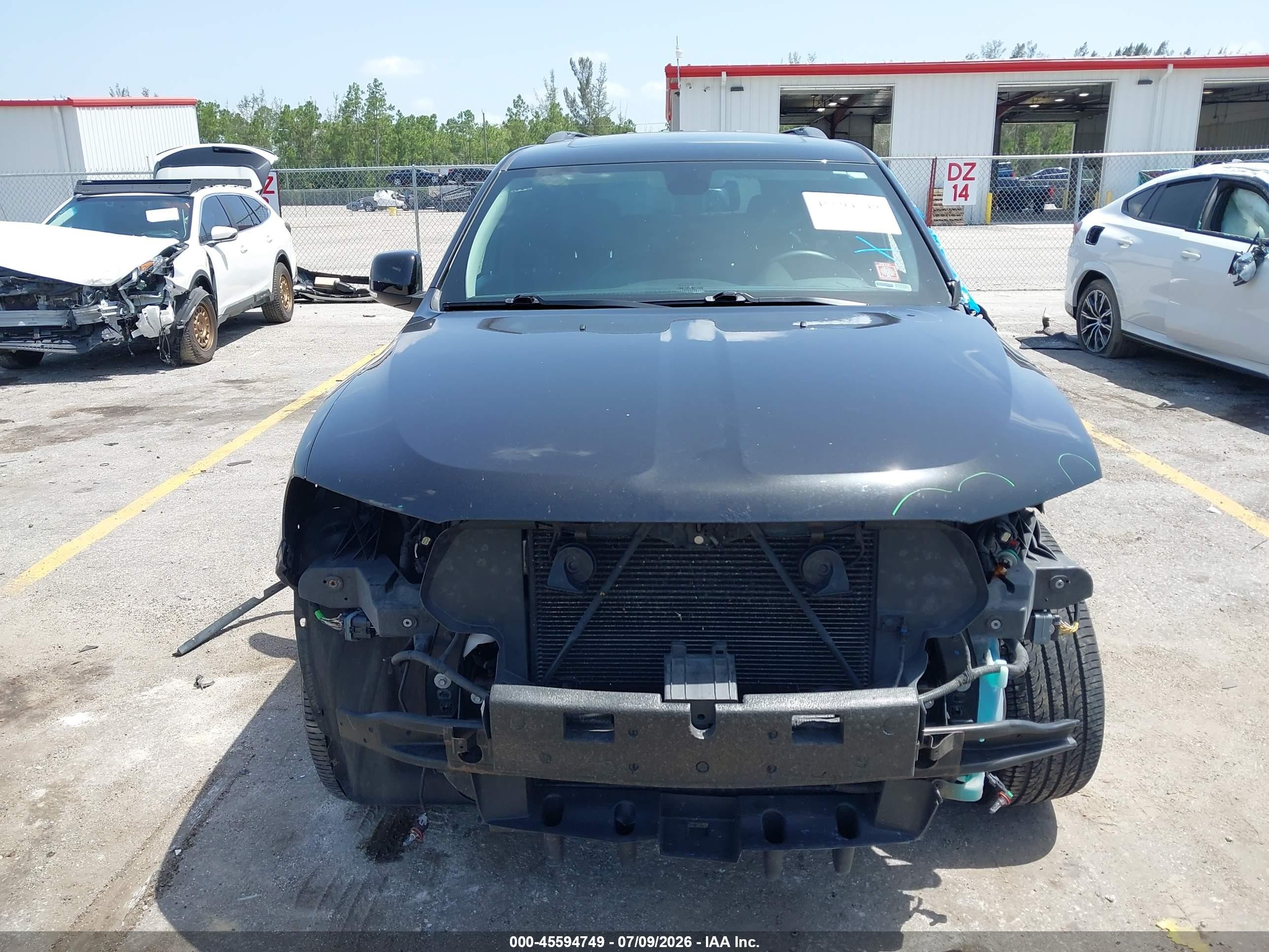 2014 Dodge Durango Limited Черный vin: 1C4RDJDG9EC323154