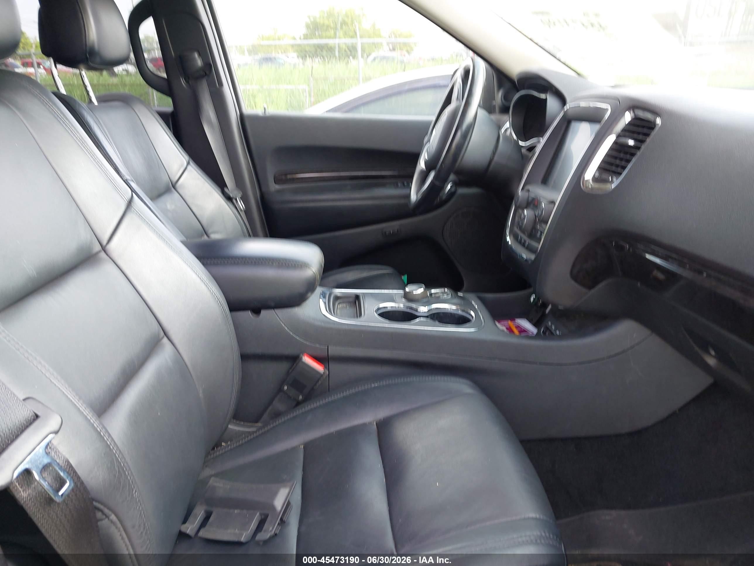 2014 Dodge Durango Limited Black vin: 1C4RDJDG9EC388702