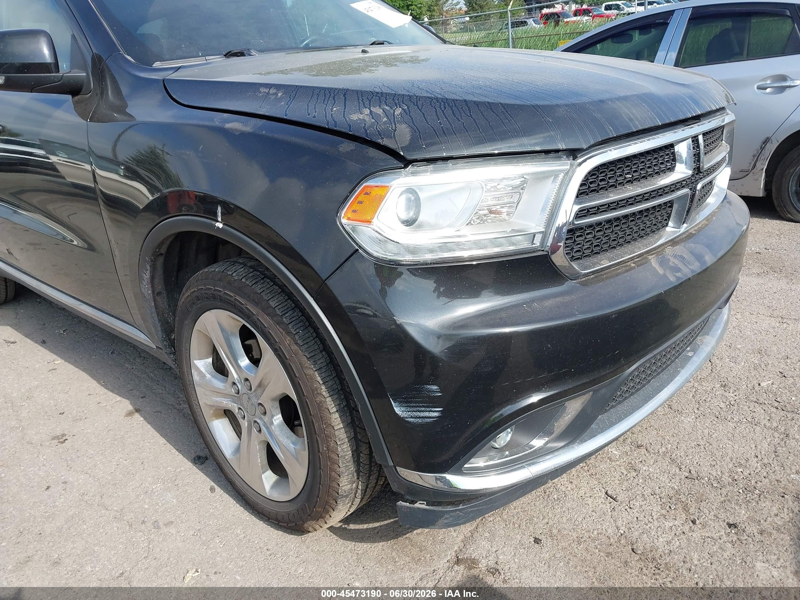 2014 Dodge Durango Limited Black vin: 1C4RDJDG9EC388702