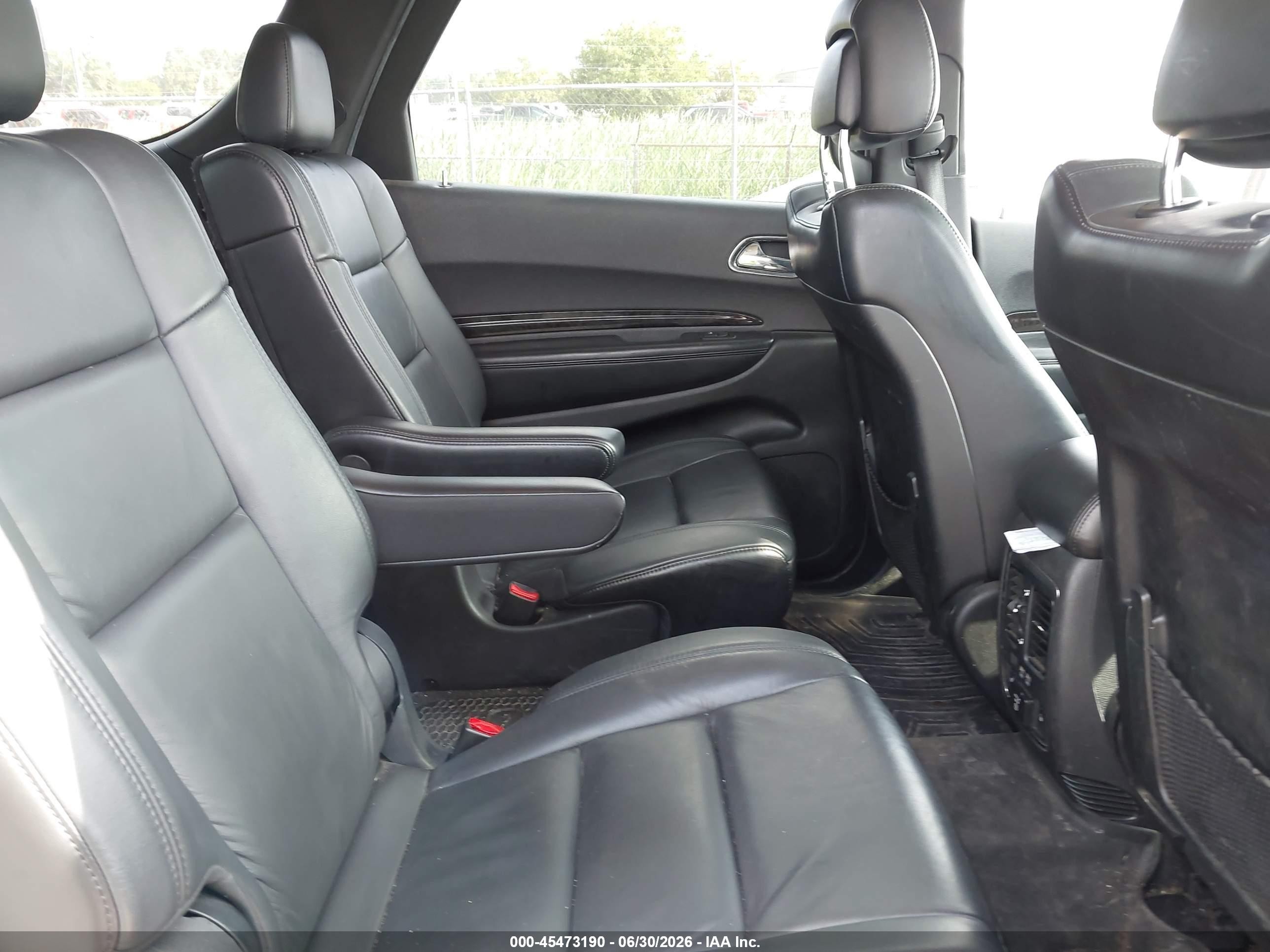 2014 Dodge Durango Limited Black vin: 1C4RDJDG9EC388702