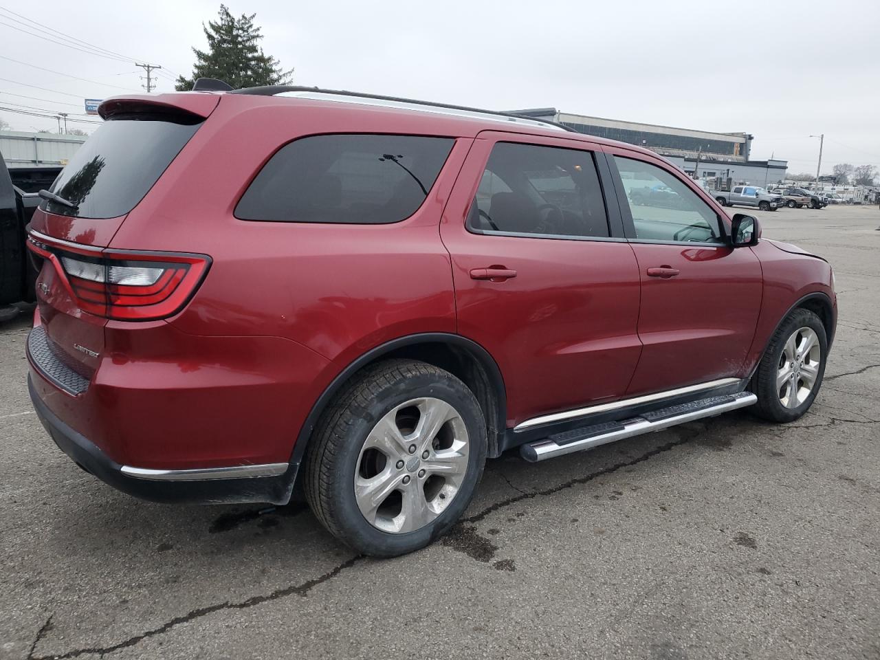 2014 Dodge Durango Limited Red vin: 1C4RDJDG9EC412268