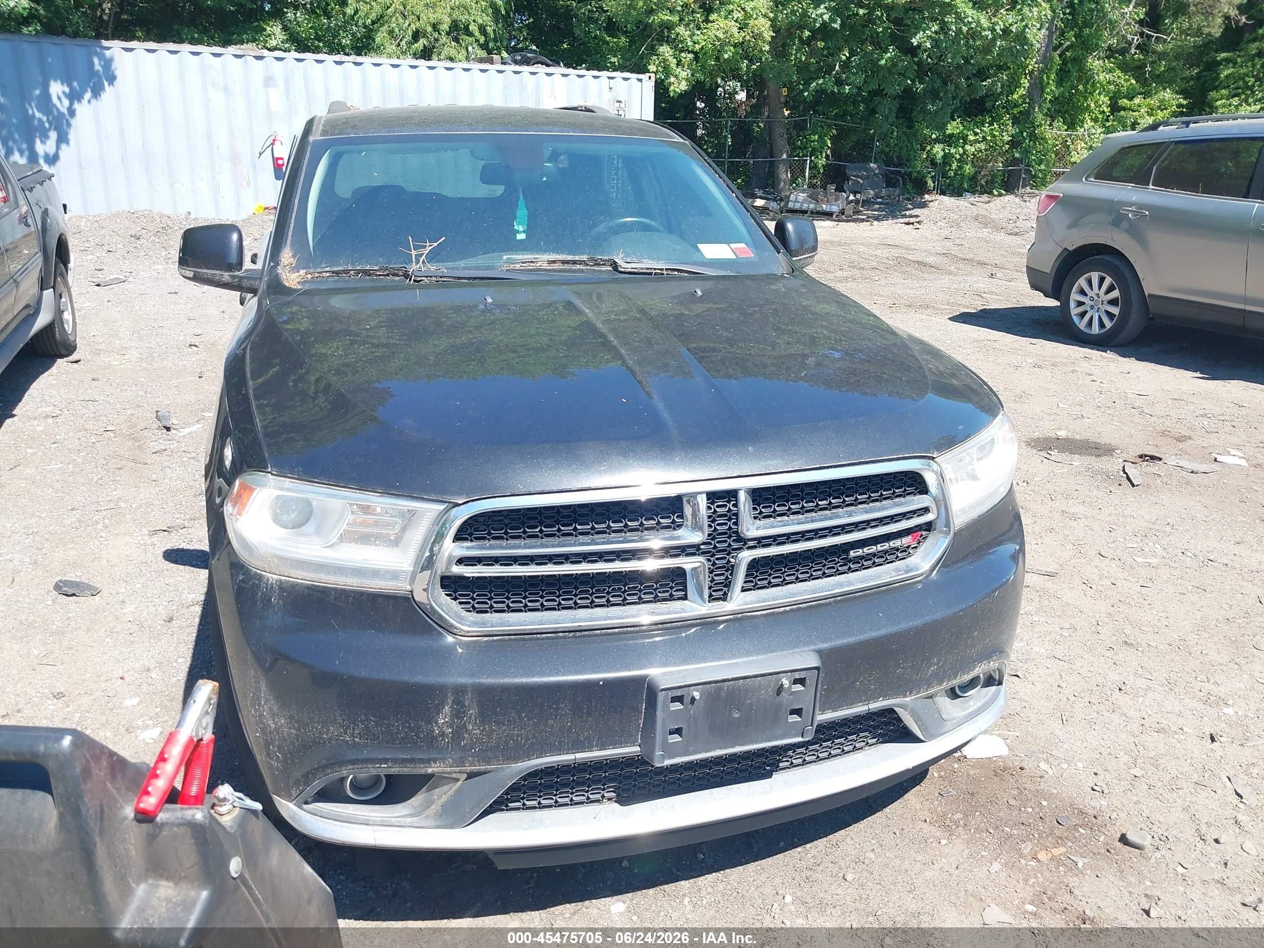 2014 Dodge Durango Limited Серый vin: 1C4RDJDG9EC443794