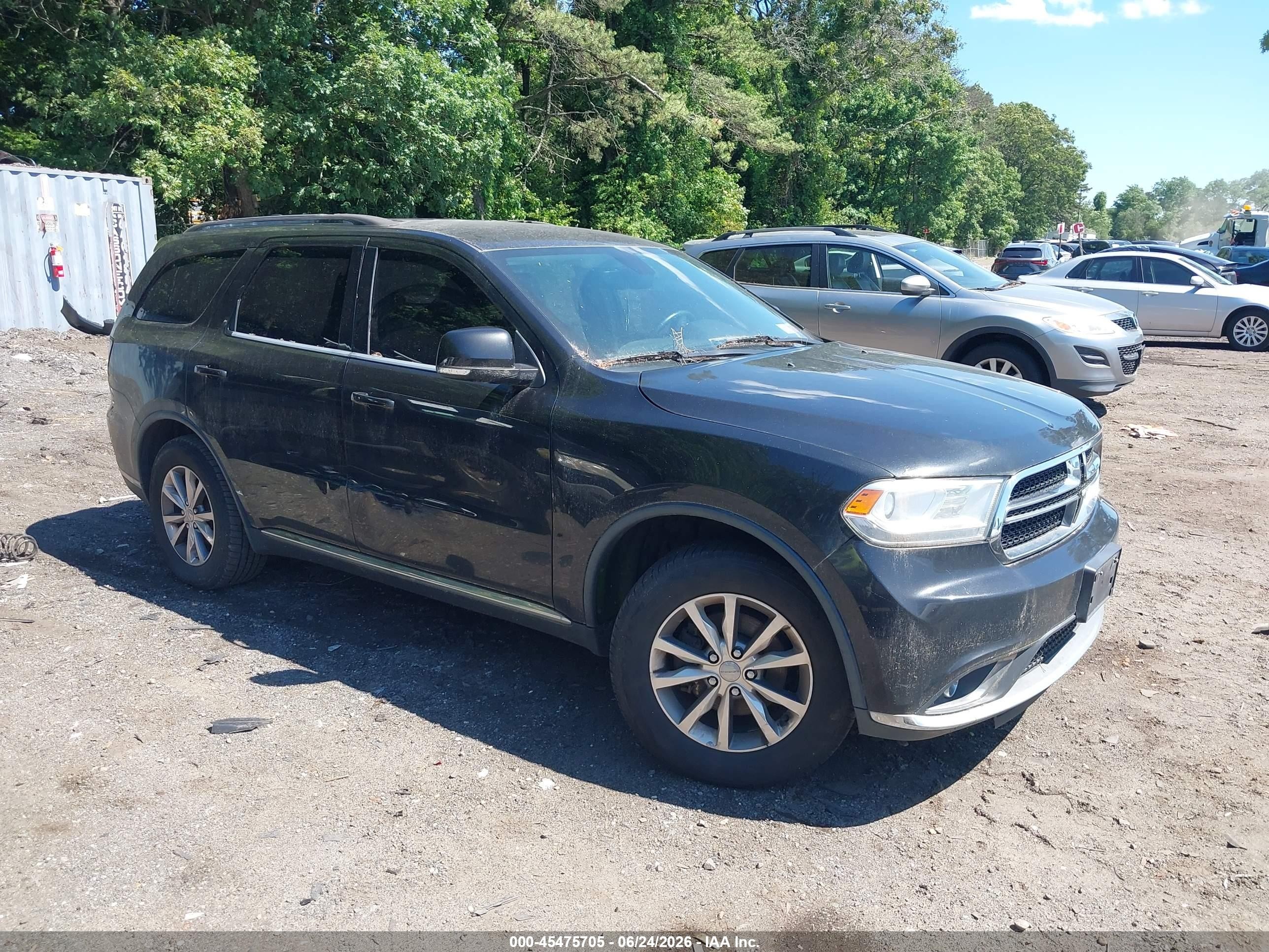 2014 Dodge Durango Limited Gray vin: 1C4RDJDG9EC443794