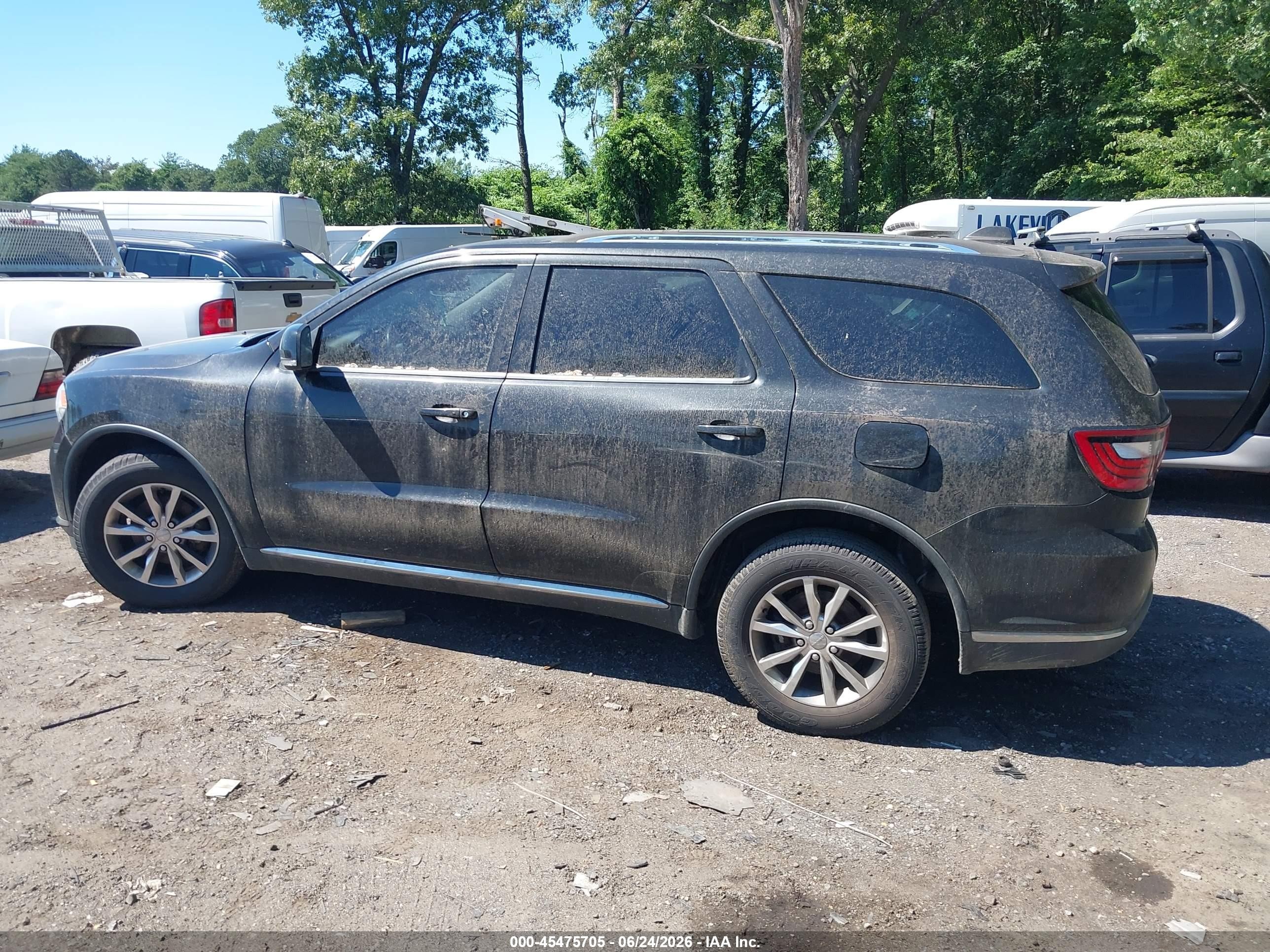 2014 Dodge Durango Limited Серый vin: 1C4RDJDG9EC443794