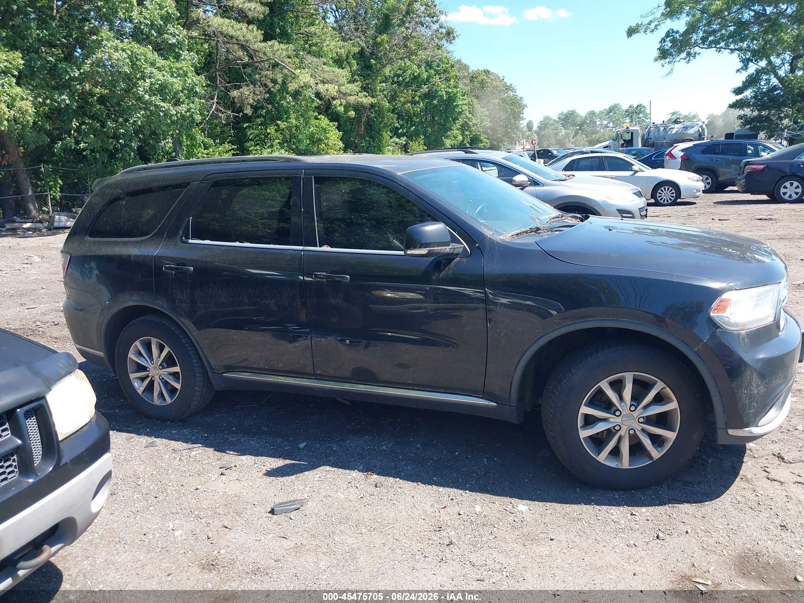 2014 Dodge Durango Limited Серый vin: 1C4RDJDG9EC443794