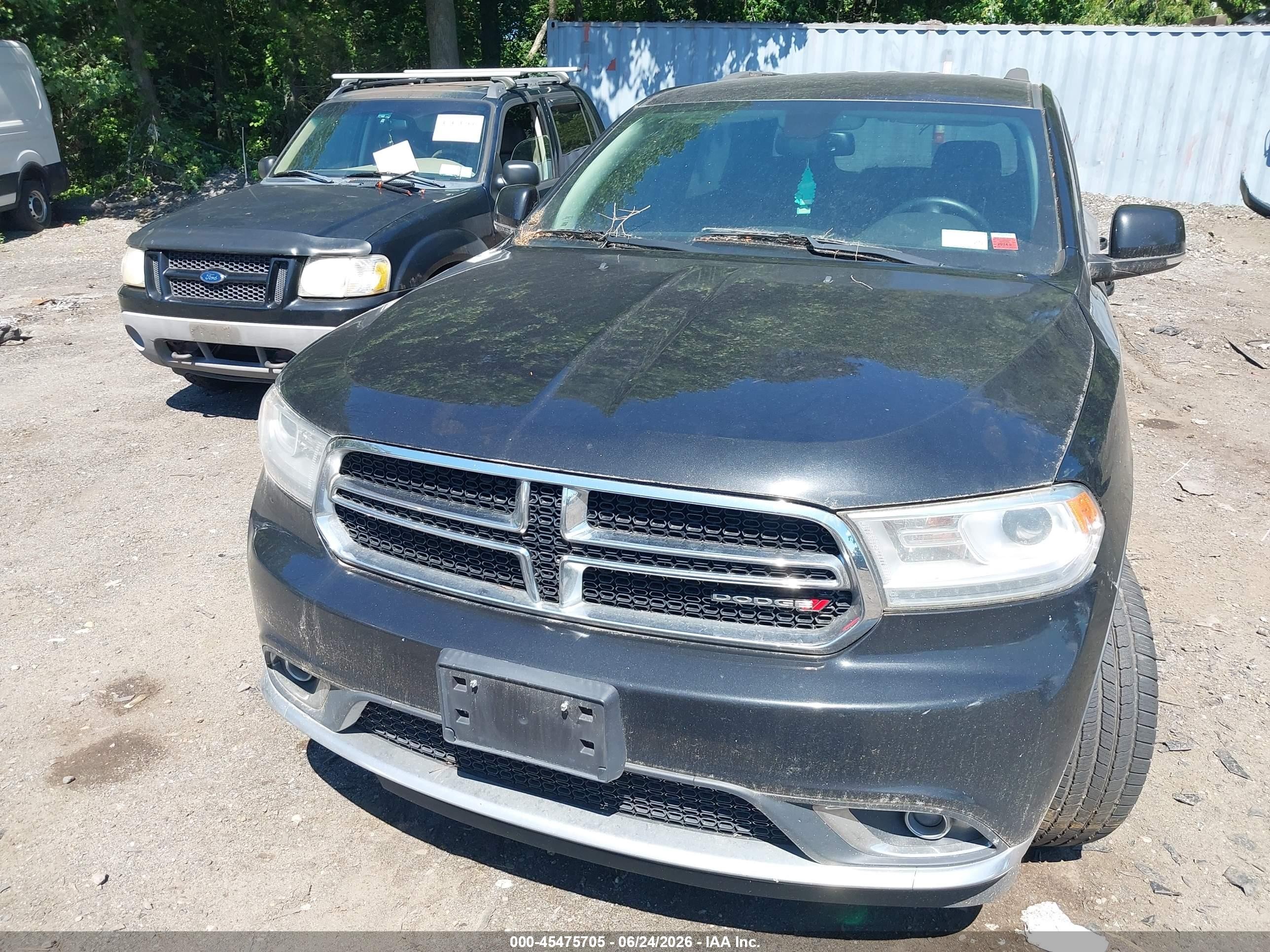 2014 Dodge Durango Limited Серый vin: 1C4RDJDG9EC443794