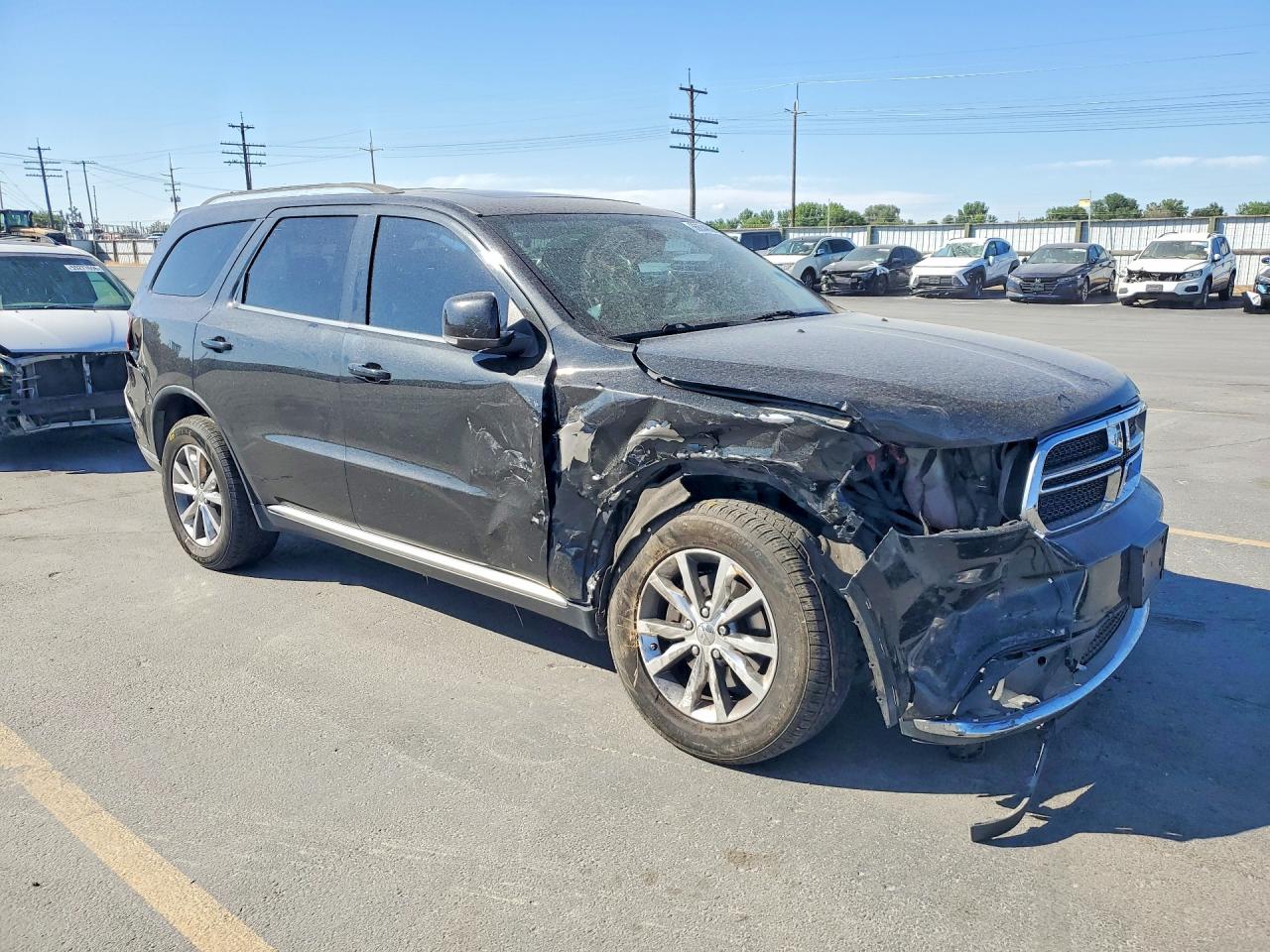 2014 Dodge Durango Limited Черный vin: 1C4RDJDG9EC522396