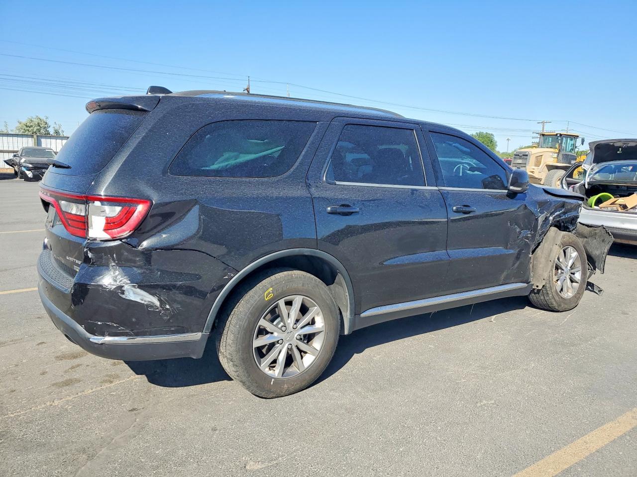 2014 Dodge Durango Limited Черный vin: 1C4RDJDG9EC522396