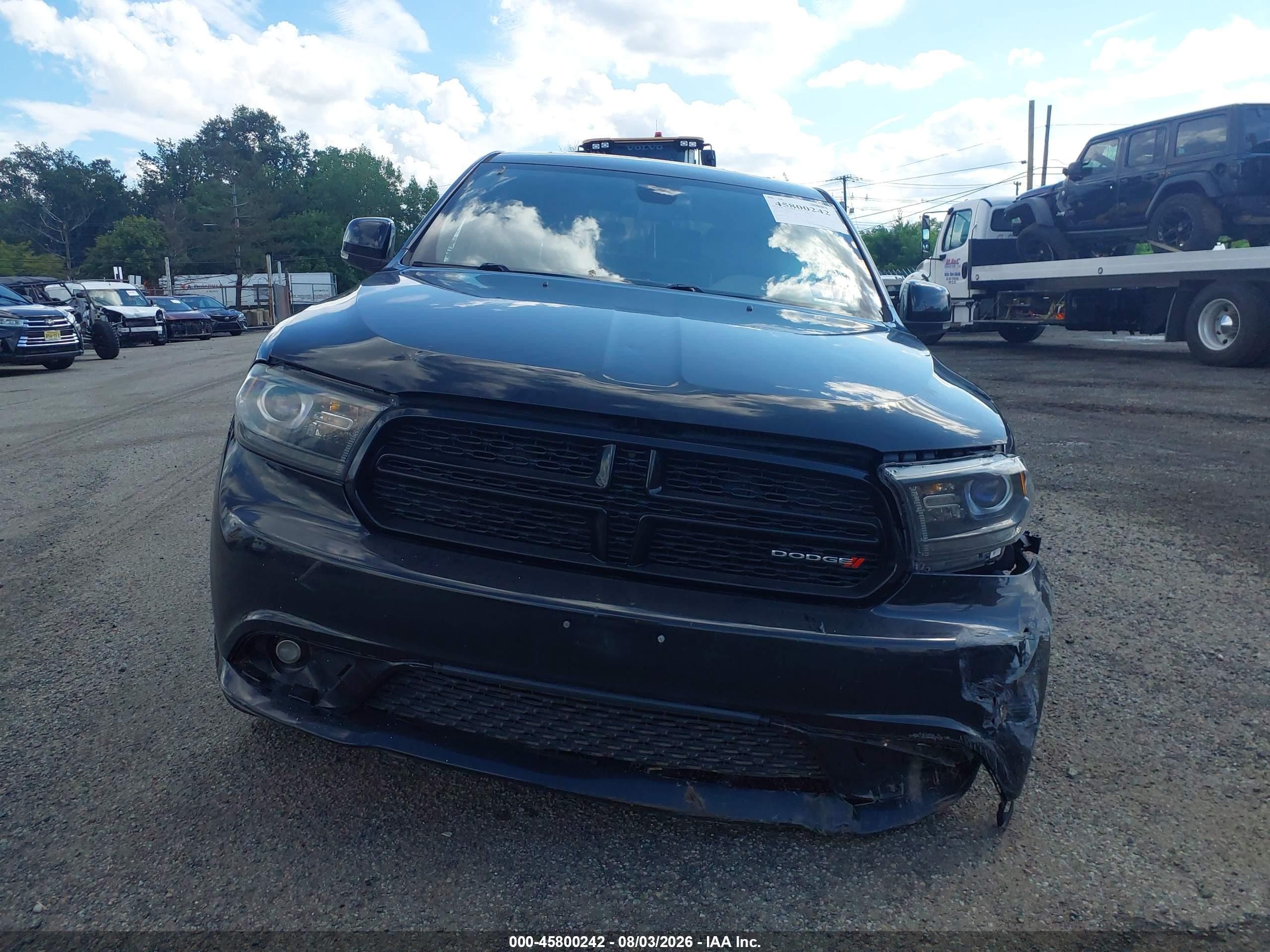 2015 Dodge Durango Limited Black vin: 1C4RDJDG9FC105961