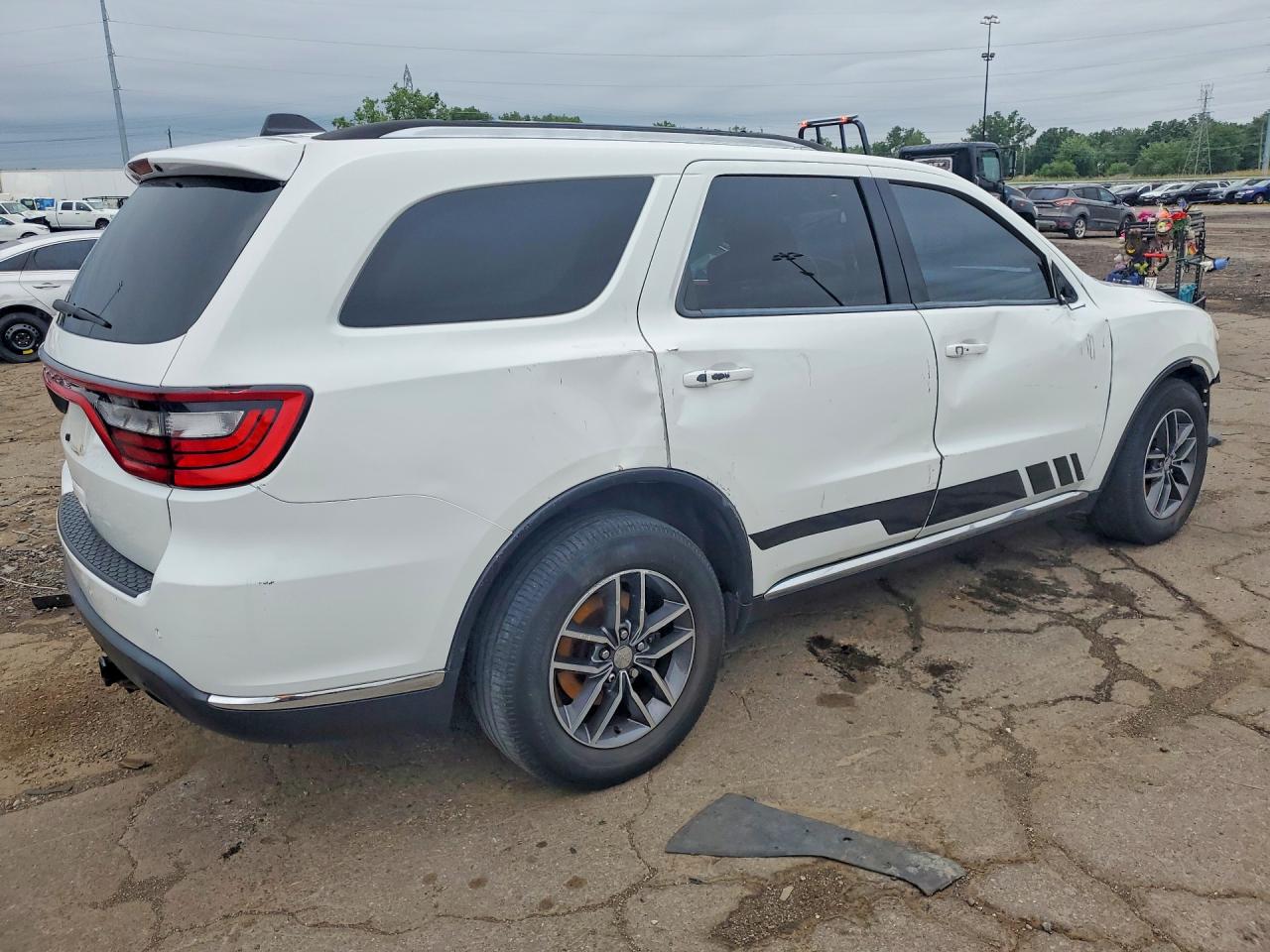 2015 Dodge Durango Limited White vin: 1C4RDJDG9FC133128