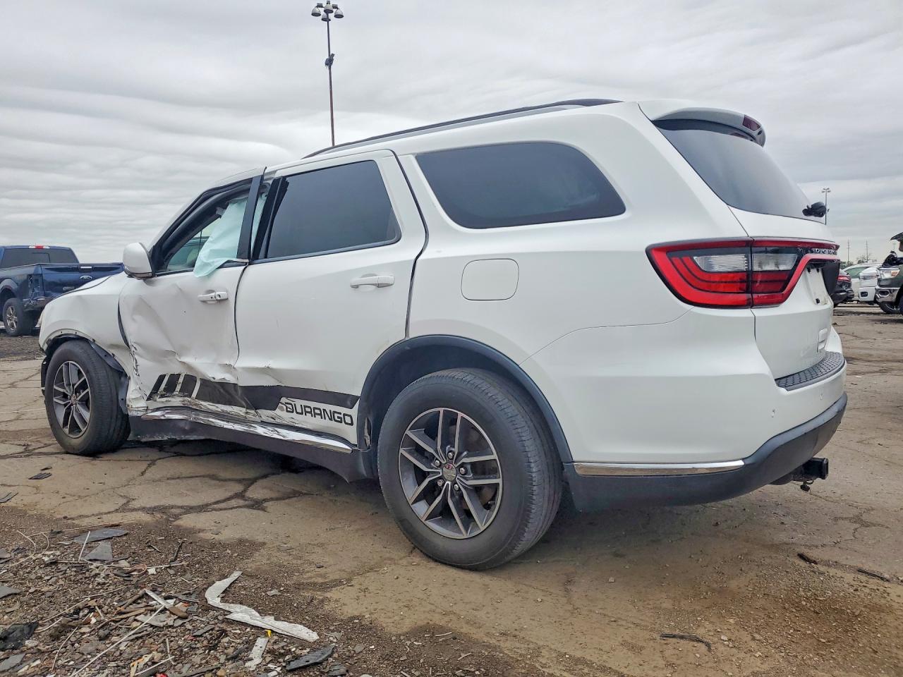 2015 Dodge Durango Limited White vin: 1C4RDJDG9FC133128