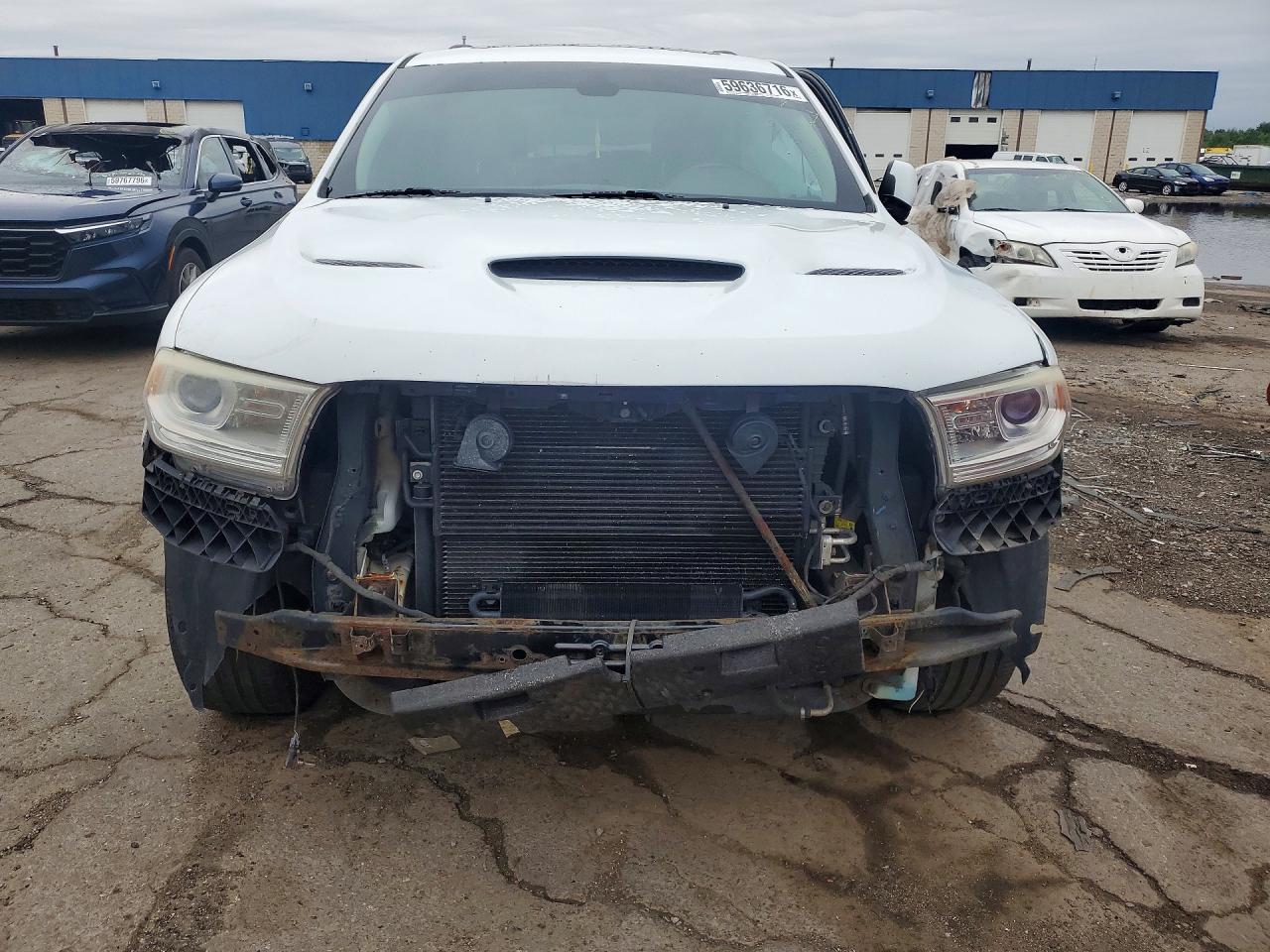 2015 Dodge Durango Limited White vin: 1C4RDJDG9FC133128