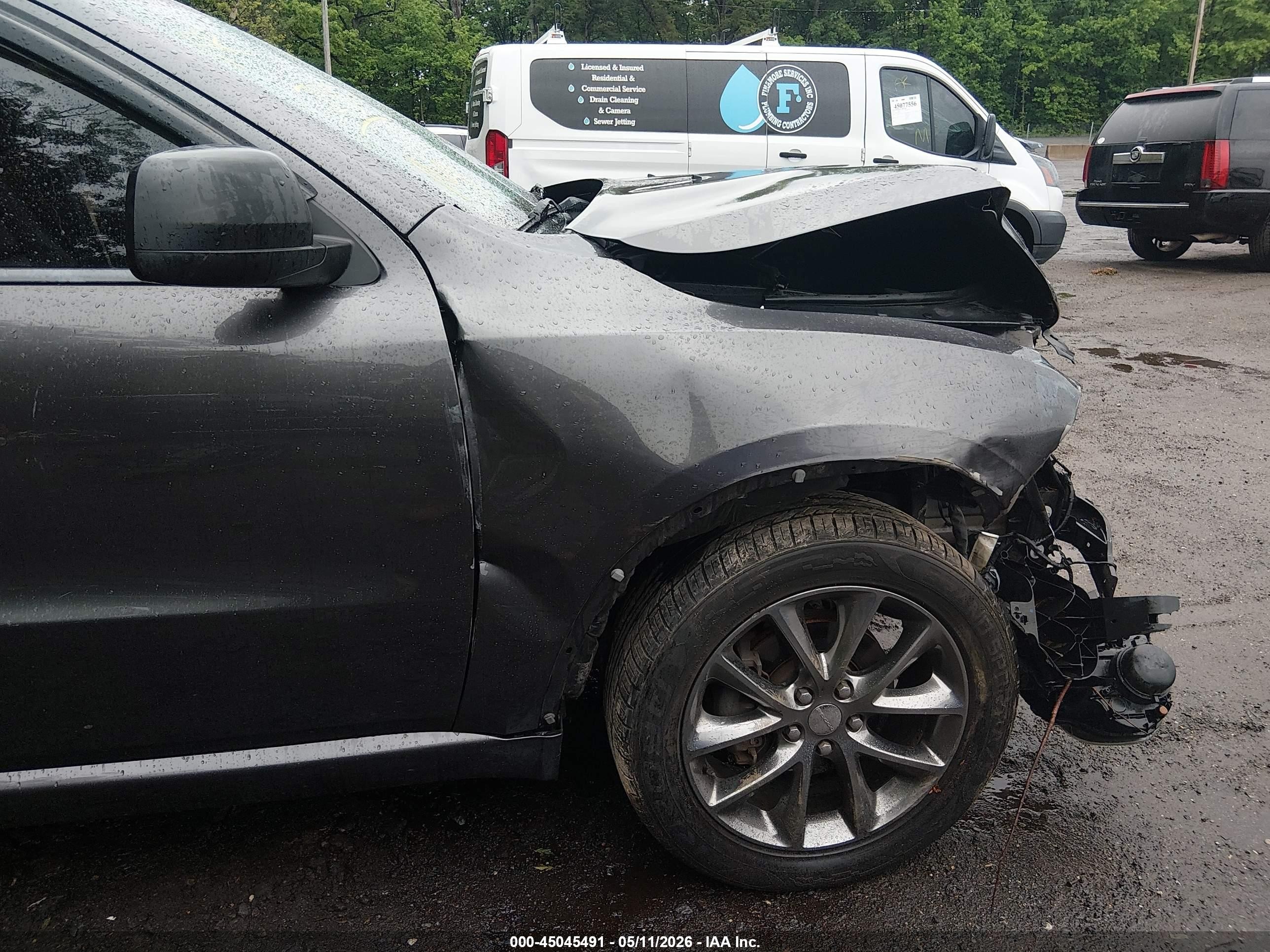 2015 Dodge Durango Limited Серый vin: 1C4RDJDG9FC188226