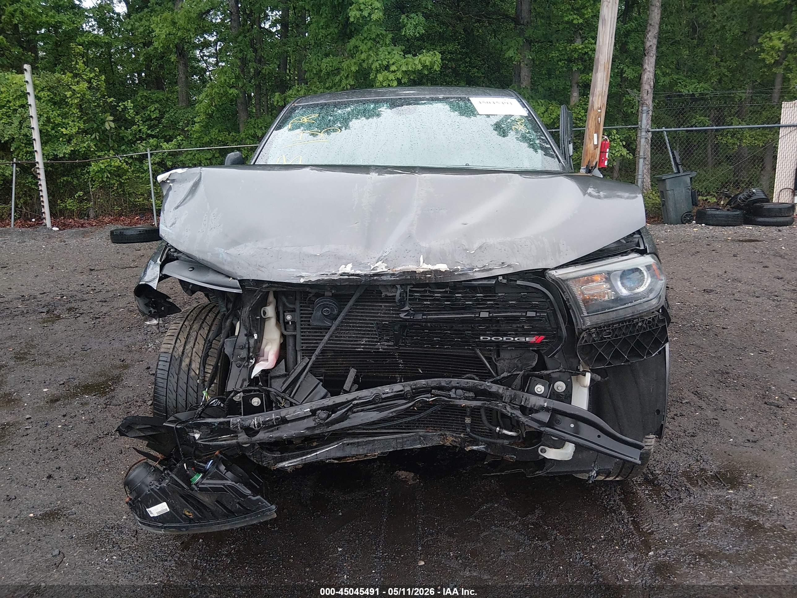 2015 Dodge Durango Limited Серый vin: 1C4RDJDG9FC188226