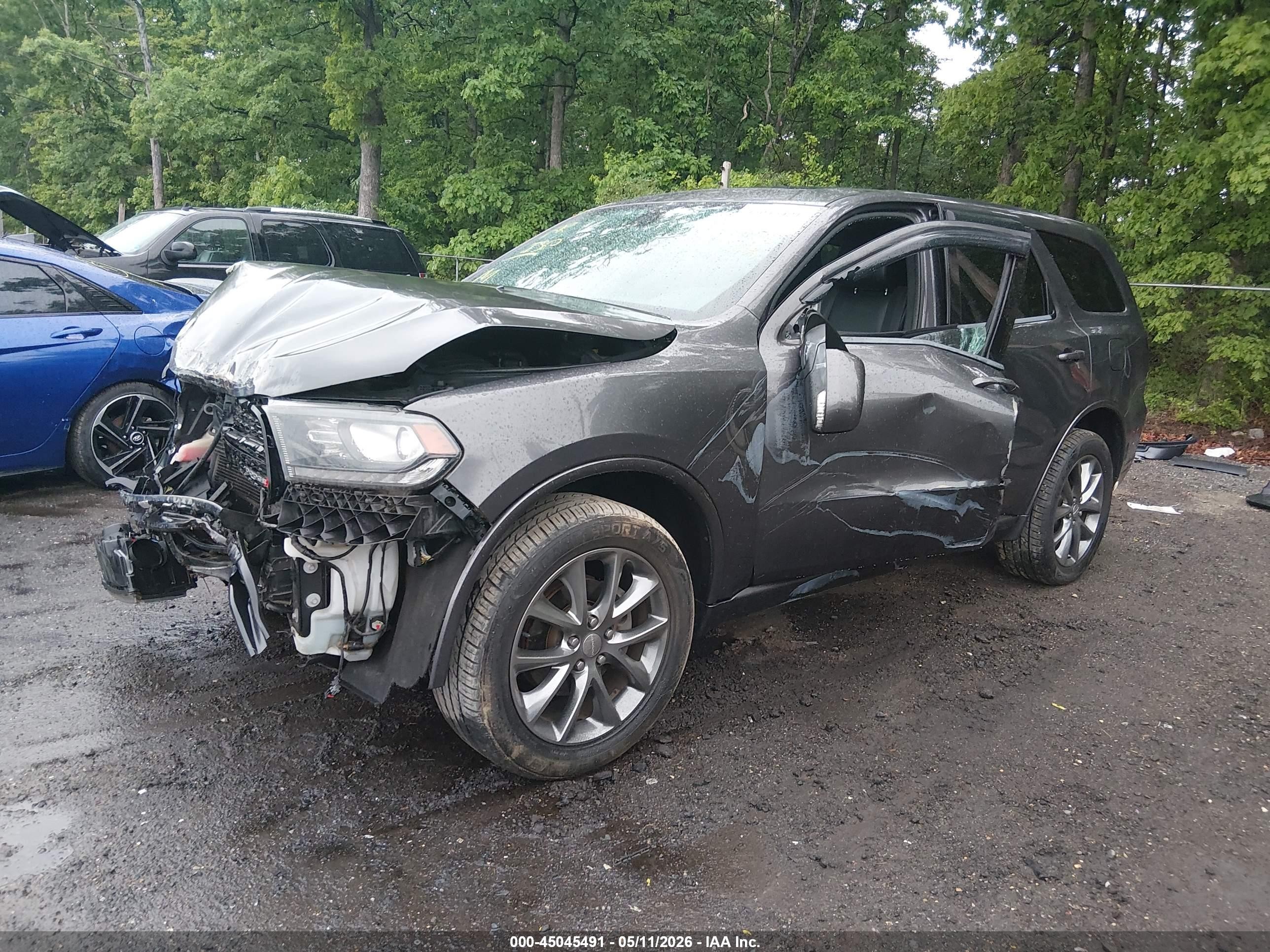 2015 Dodge Durango Limited Серый vin: 1C4RDJDG9FC188226