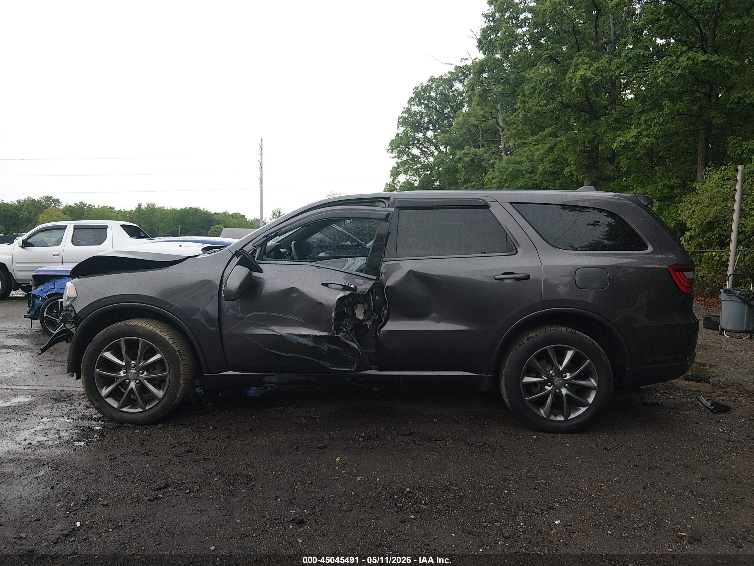 2015 Dodge Durango Limited Серый vin: 1C4RDJDG9FC188226