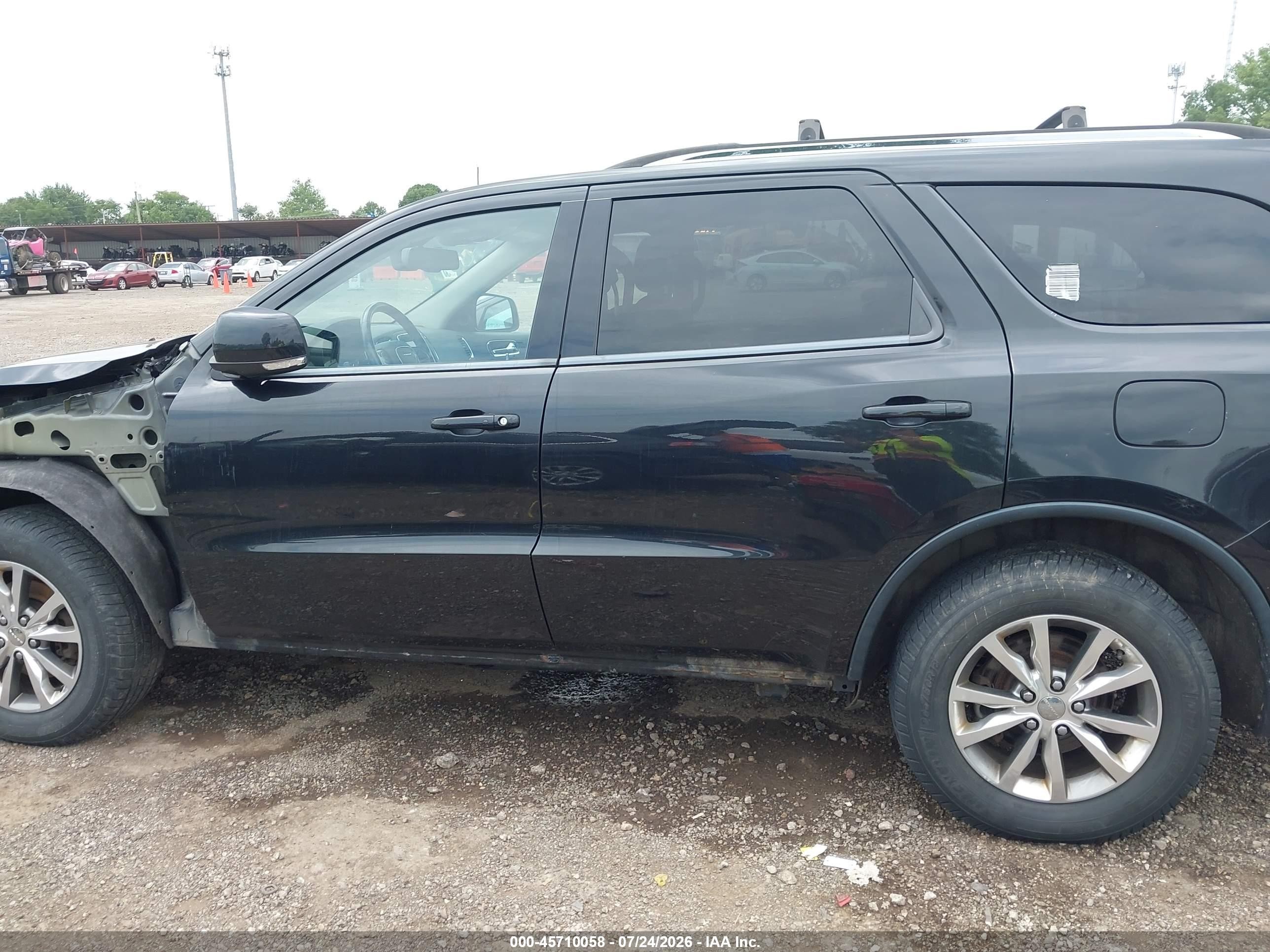 2015 Dodge Durango Limited Черный vin: 1C4RDJDG9FC740596