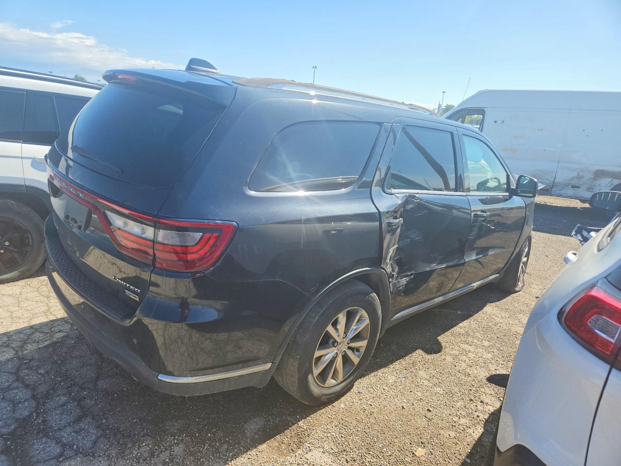 2015 Dodge Durango Limited Black vin: 1C4RDJDG9FC740615