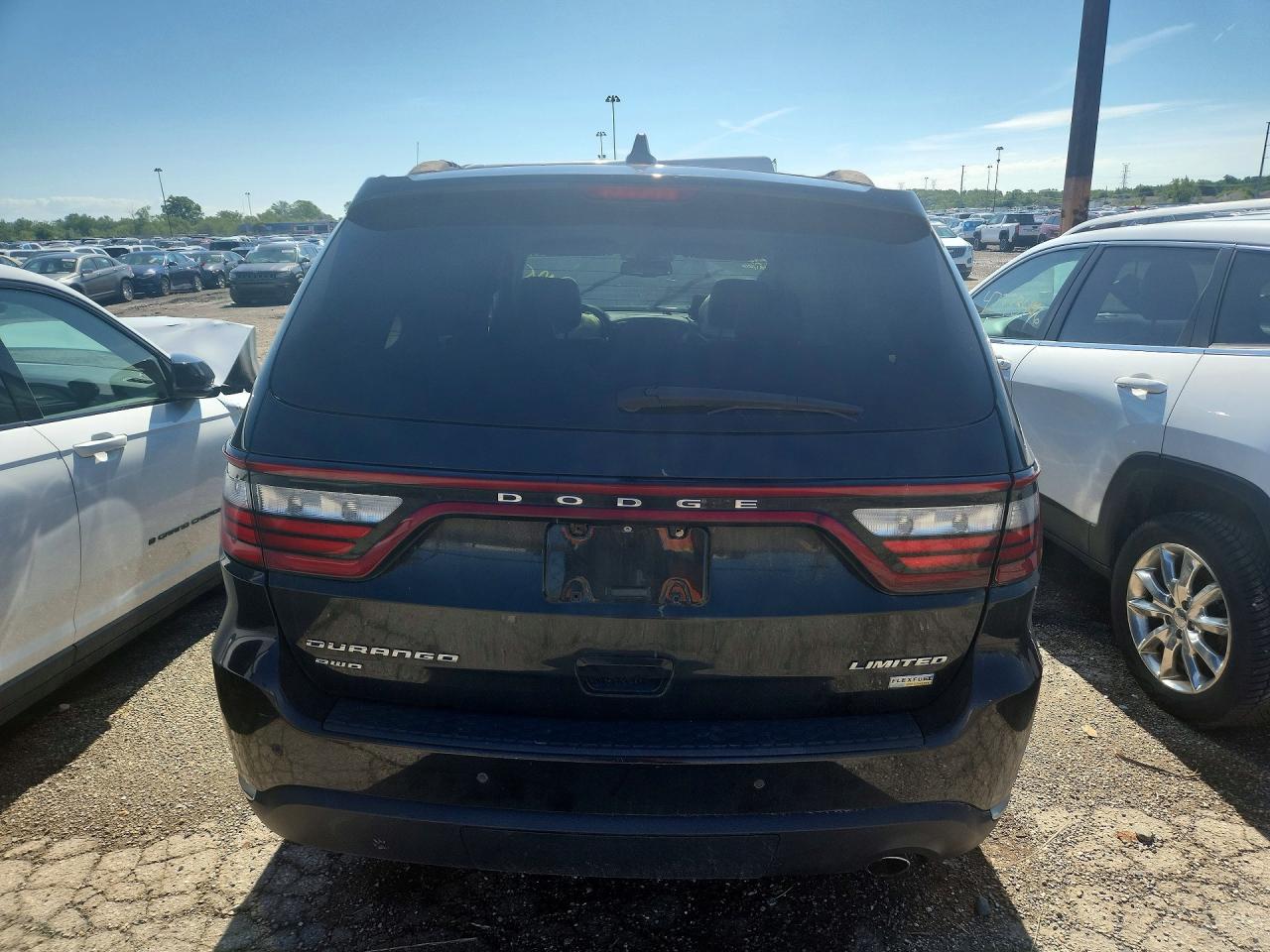 2015 Dodge Durango Limited Black vin: 1C4RDJDG9FC740615
