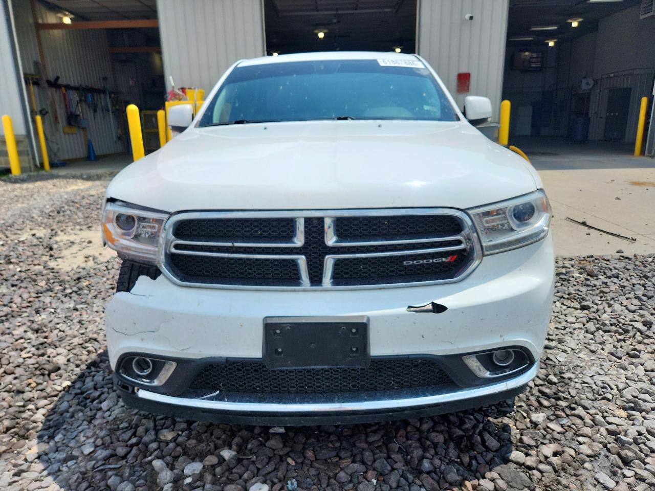 2015 Dodge Durango Limited White vin: 1C4RDJDG9FC766728