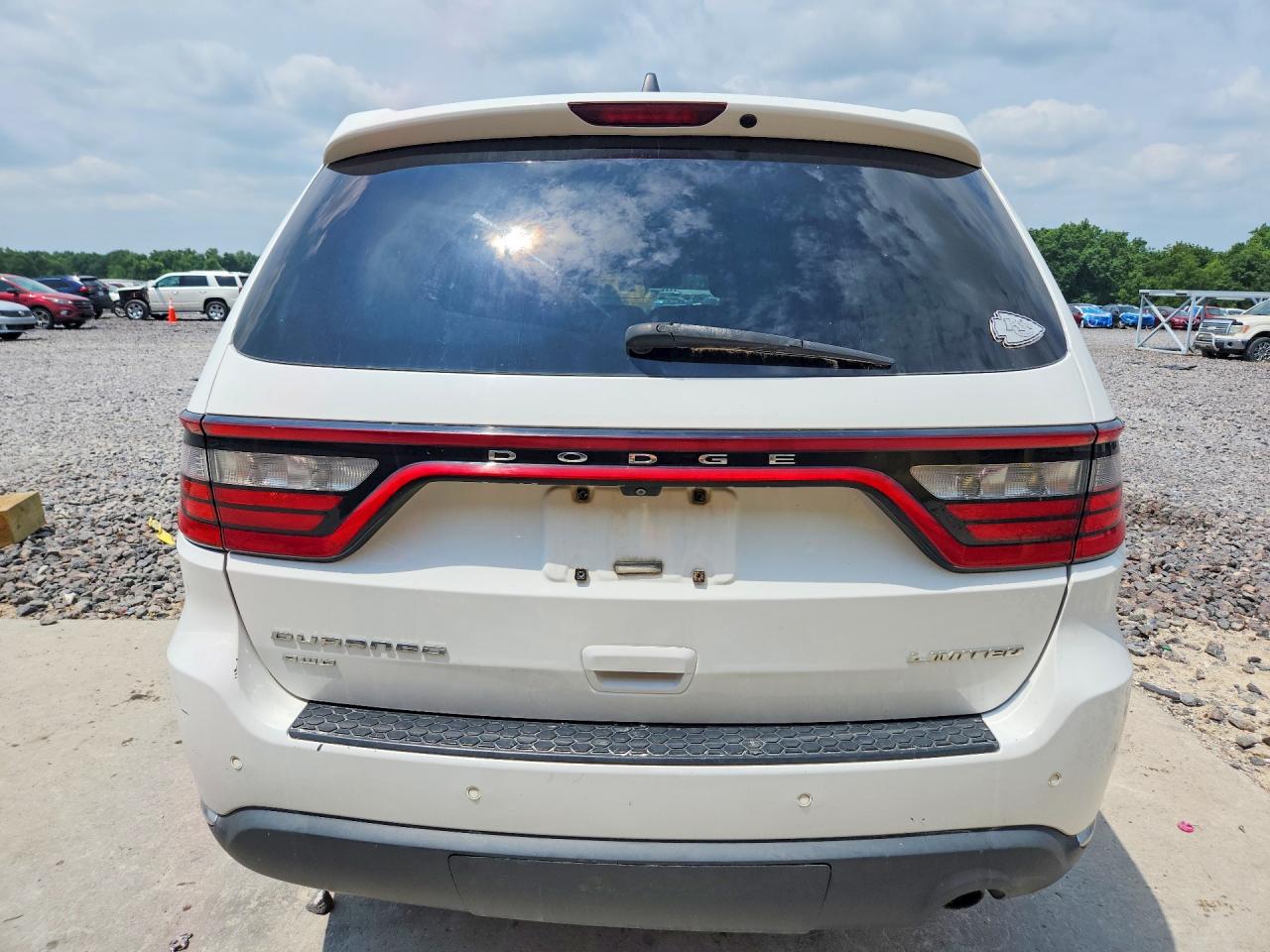 2015 Dodge Durango Limited White vin: 1C4RDJDG9FC766728