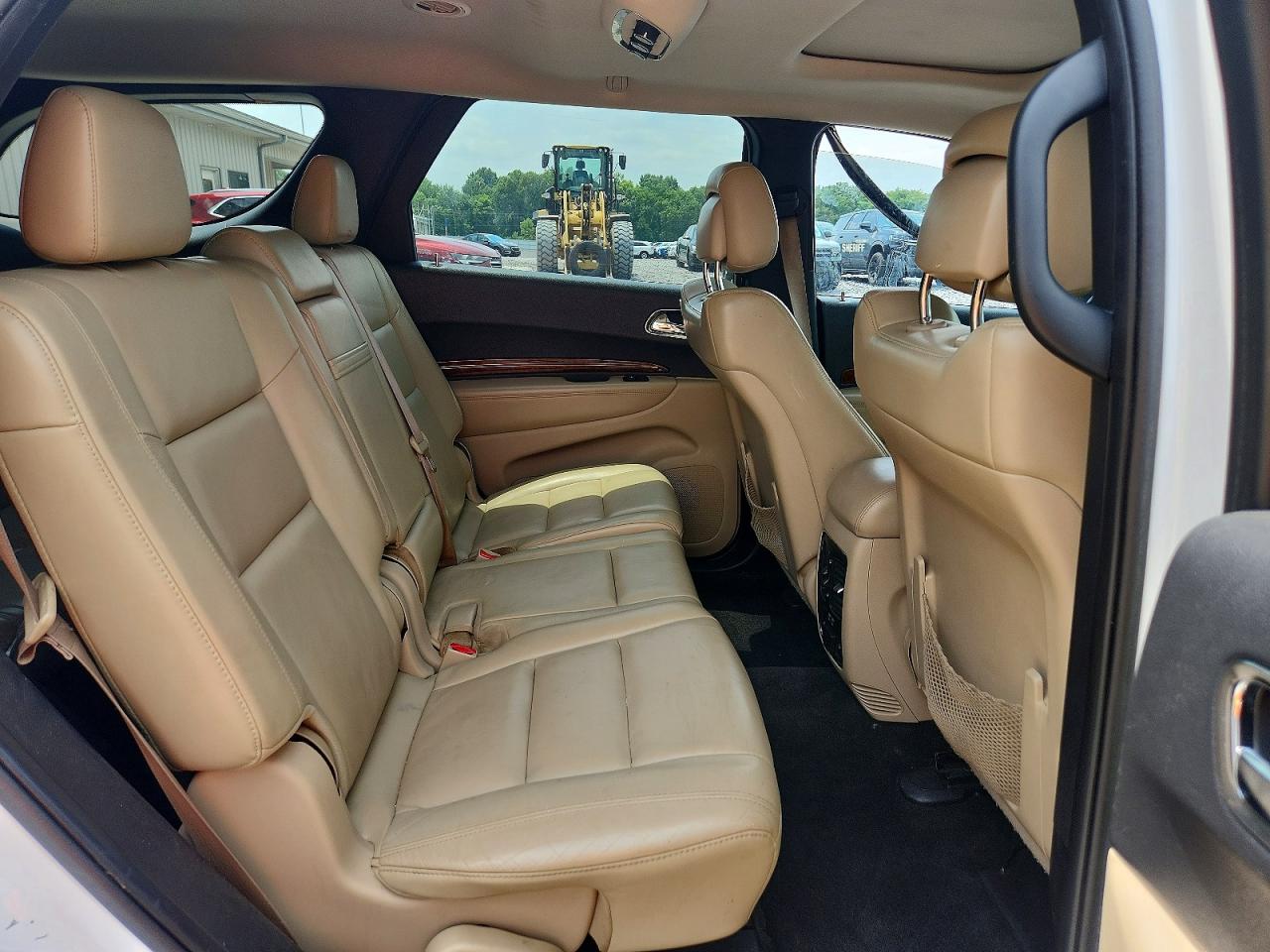 2015 Dodge Durango Limited White vin: 1C4RDJDG9FC766728