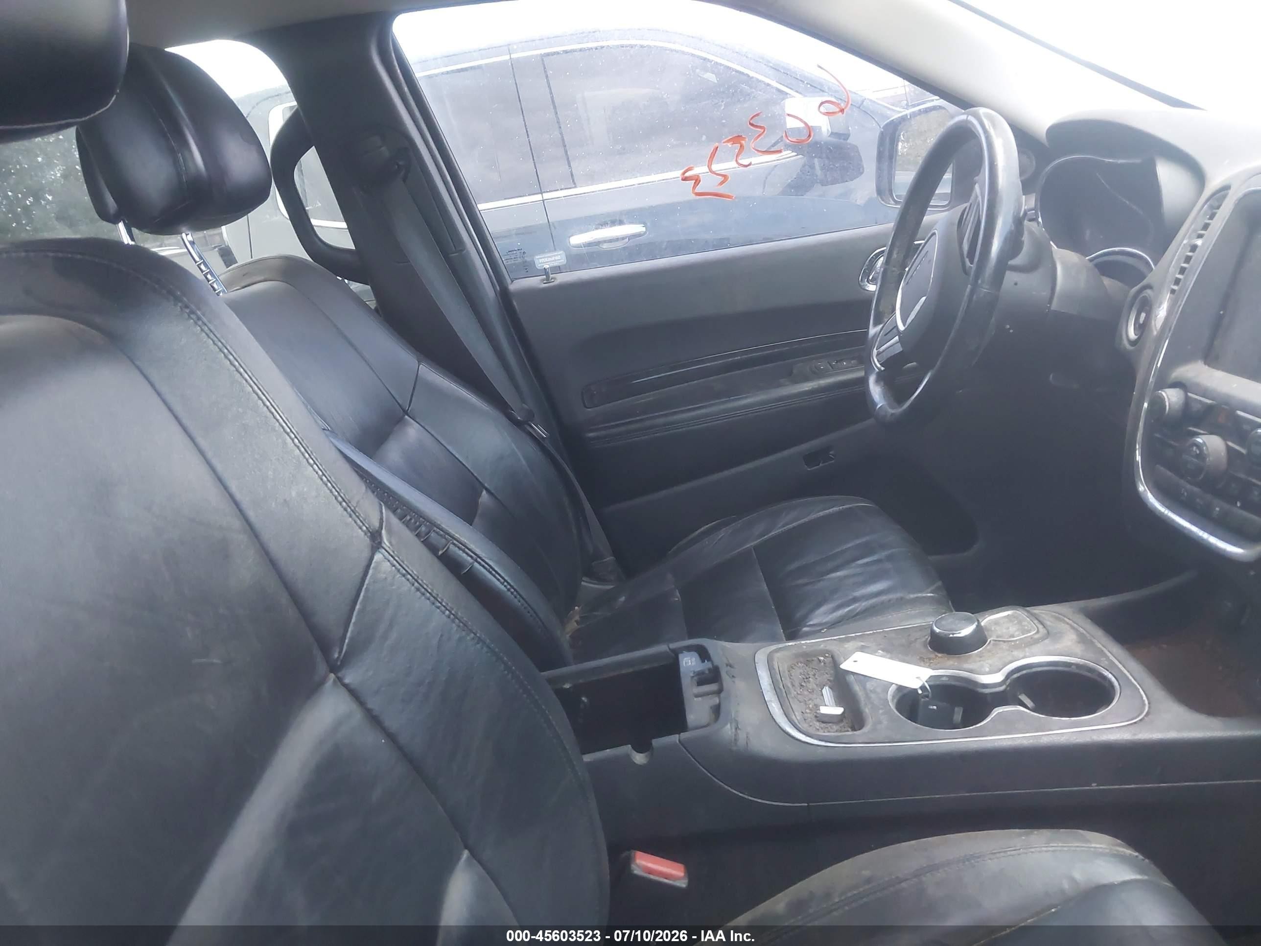 2015 Dodge Durango Limited Белый vin: 1C4RDJDG9FC837412