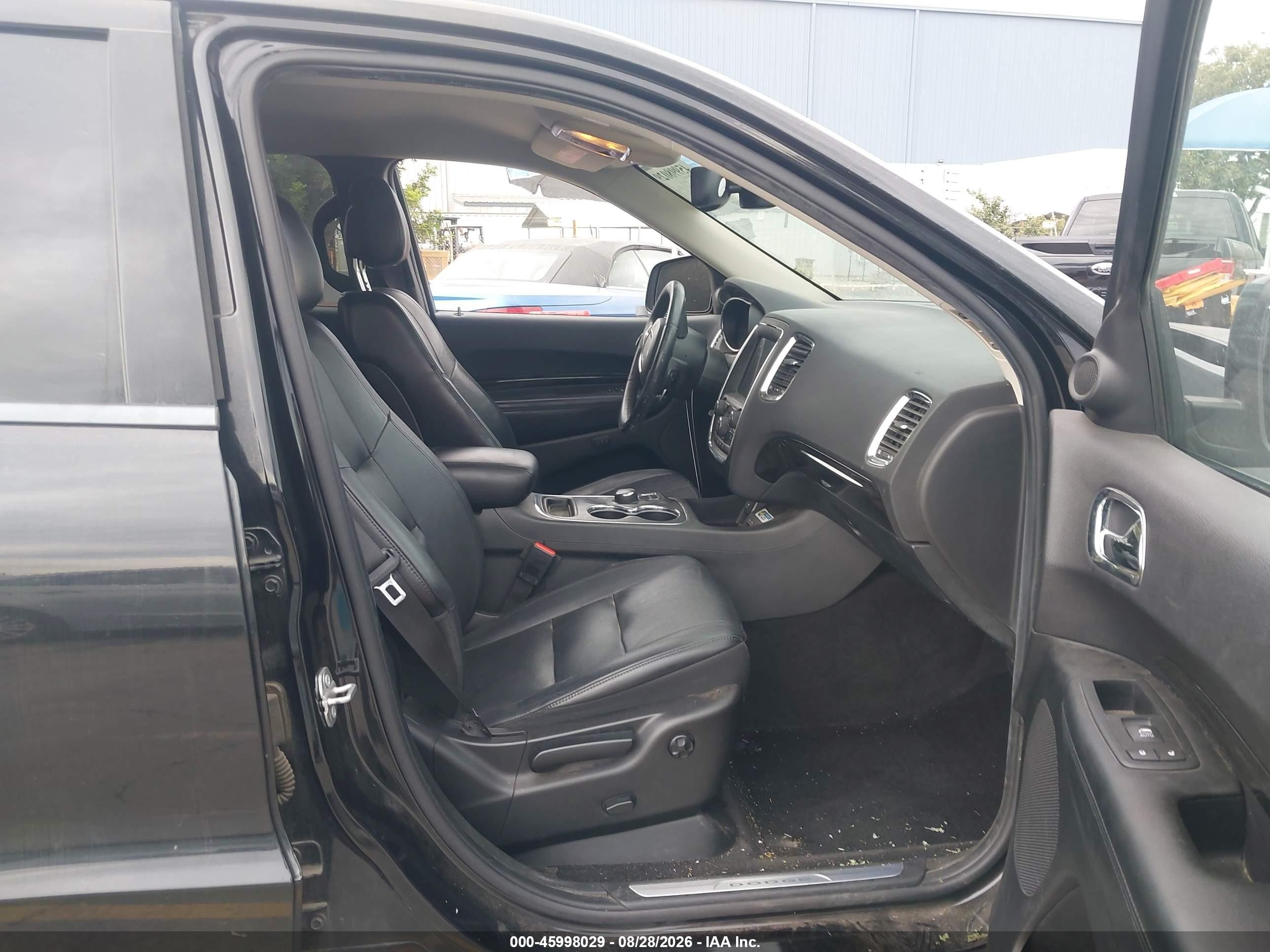 2015 Dodge Durango Limited Black vin: 1C4RDJDG9FC888540