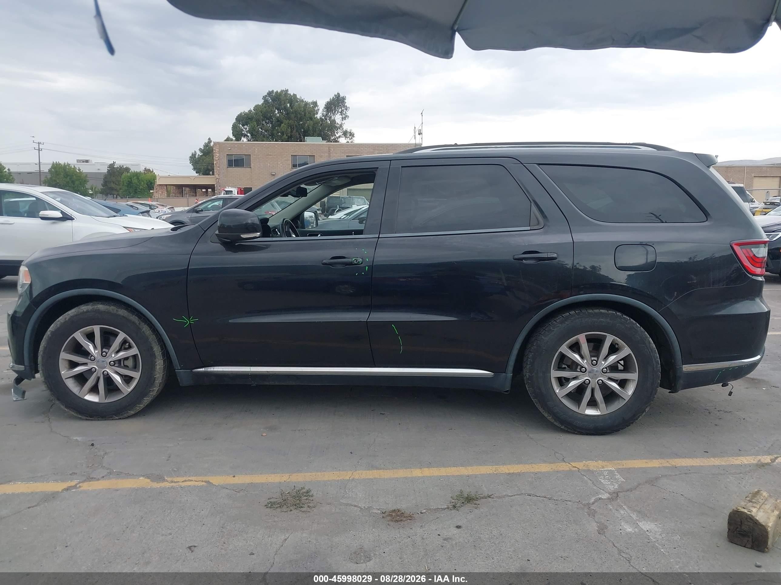 2015 Dodge Durango Limited Black vin: 1C4RDJDG9FC888540