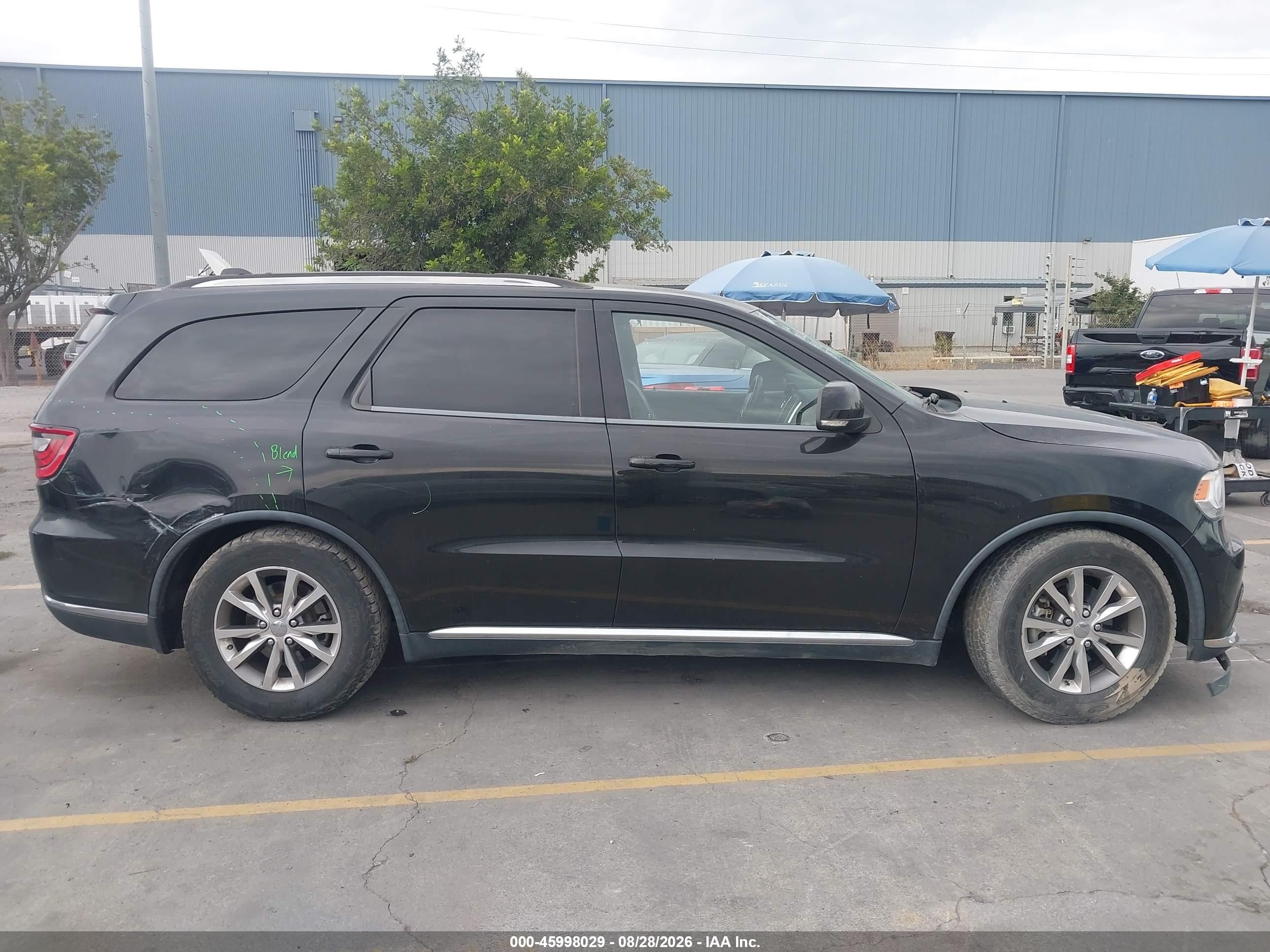 2015 Dodge Durango Limited Black vin: 1C4RDJDG9FC888540