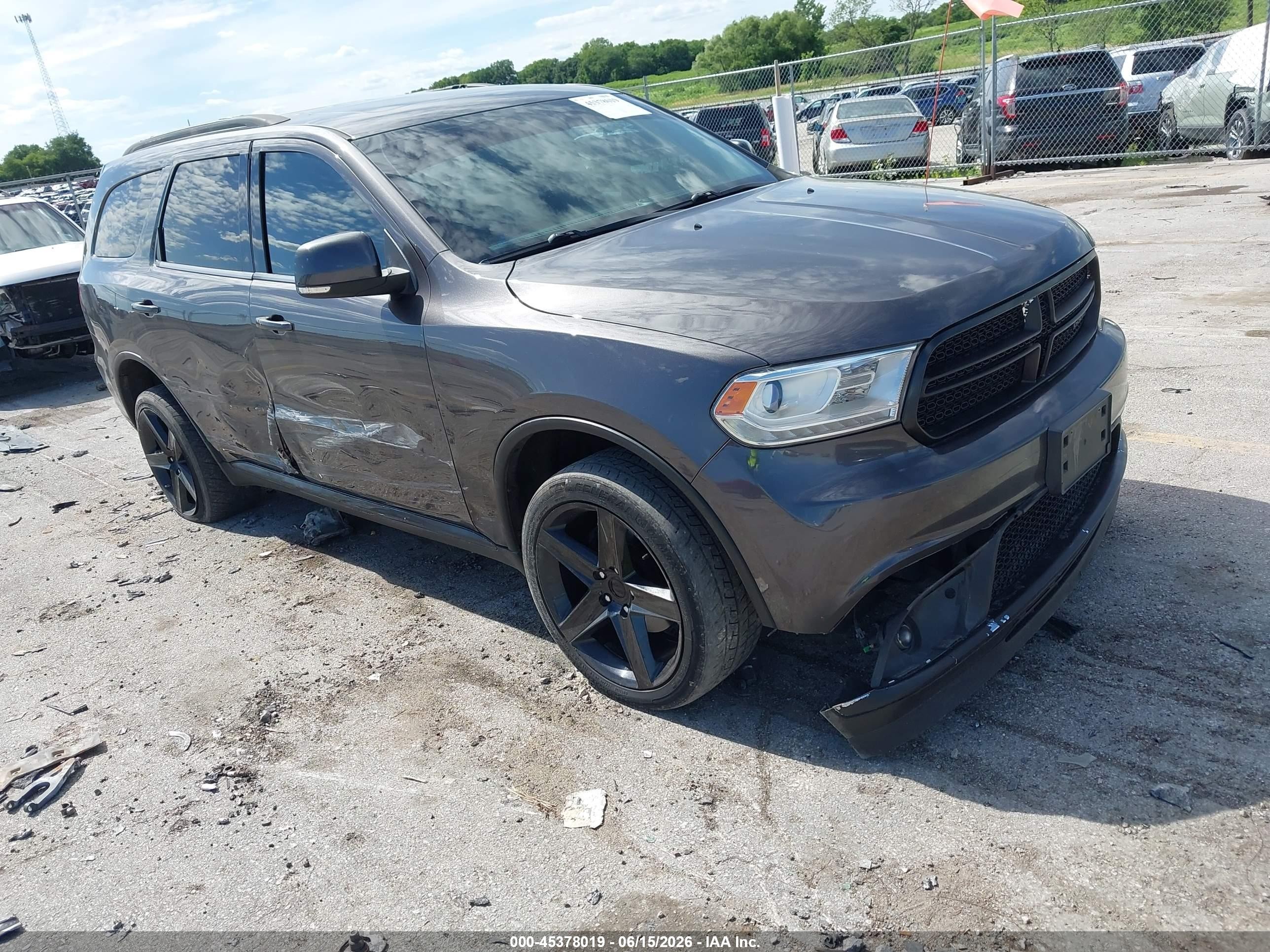 2015 Dodge Durango Limited Brown vin: 1C4RDJDG9FC902887