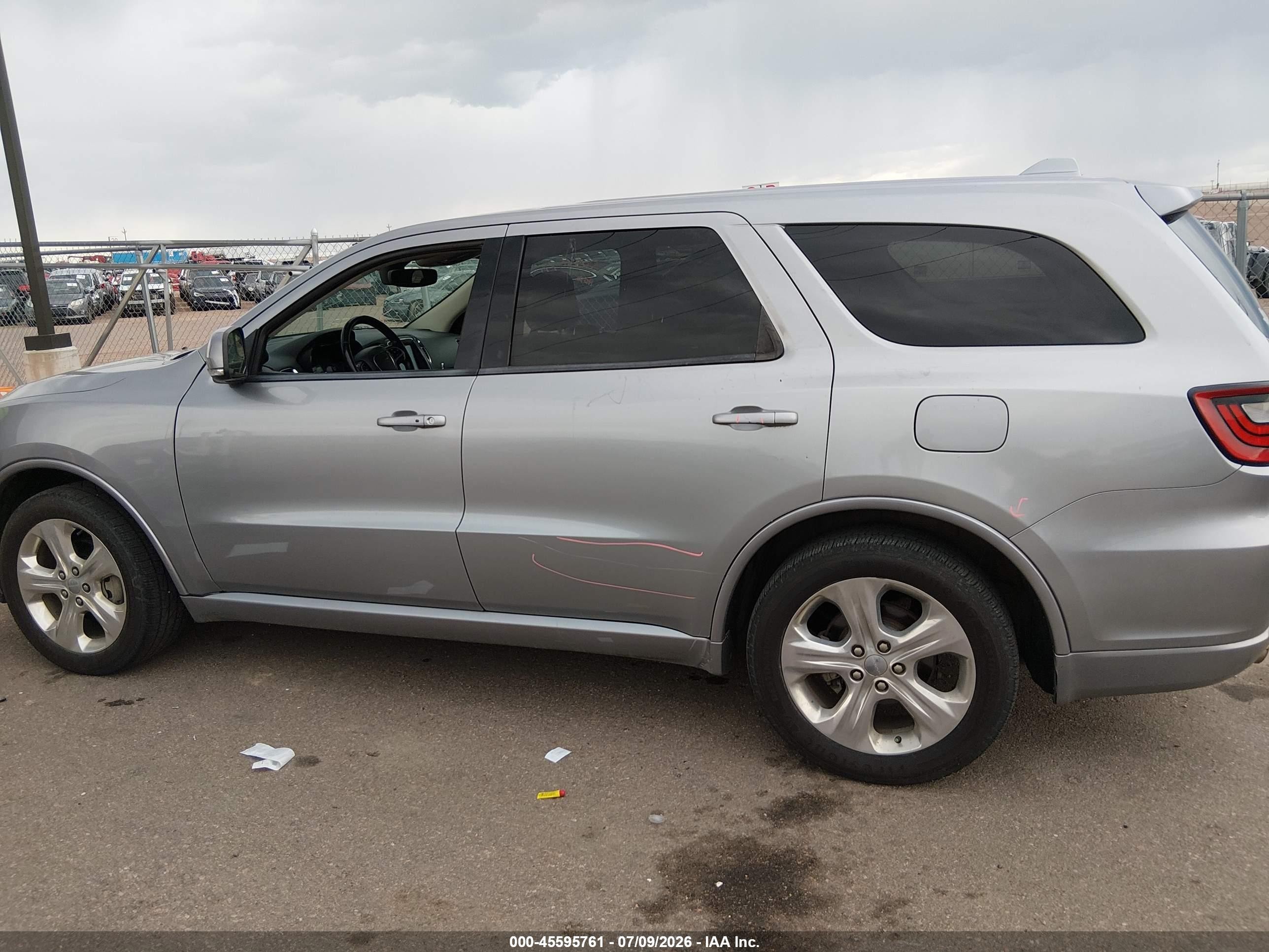 2017 Dodge Durango Gt Awd Gray vin: 1C4RDJDG9HC823917
