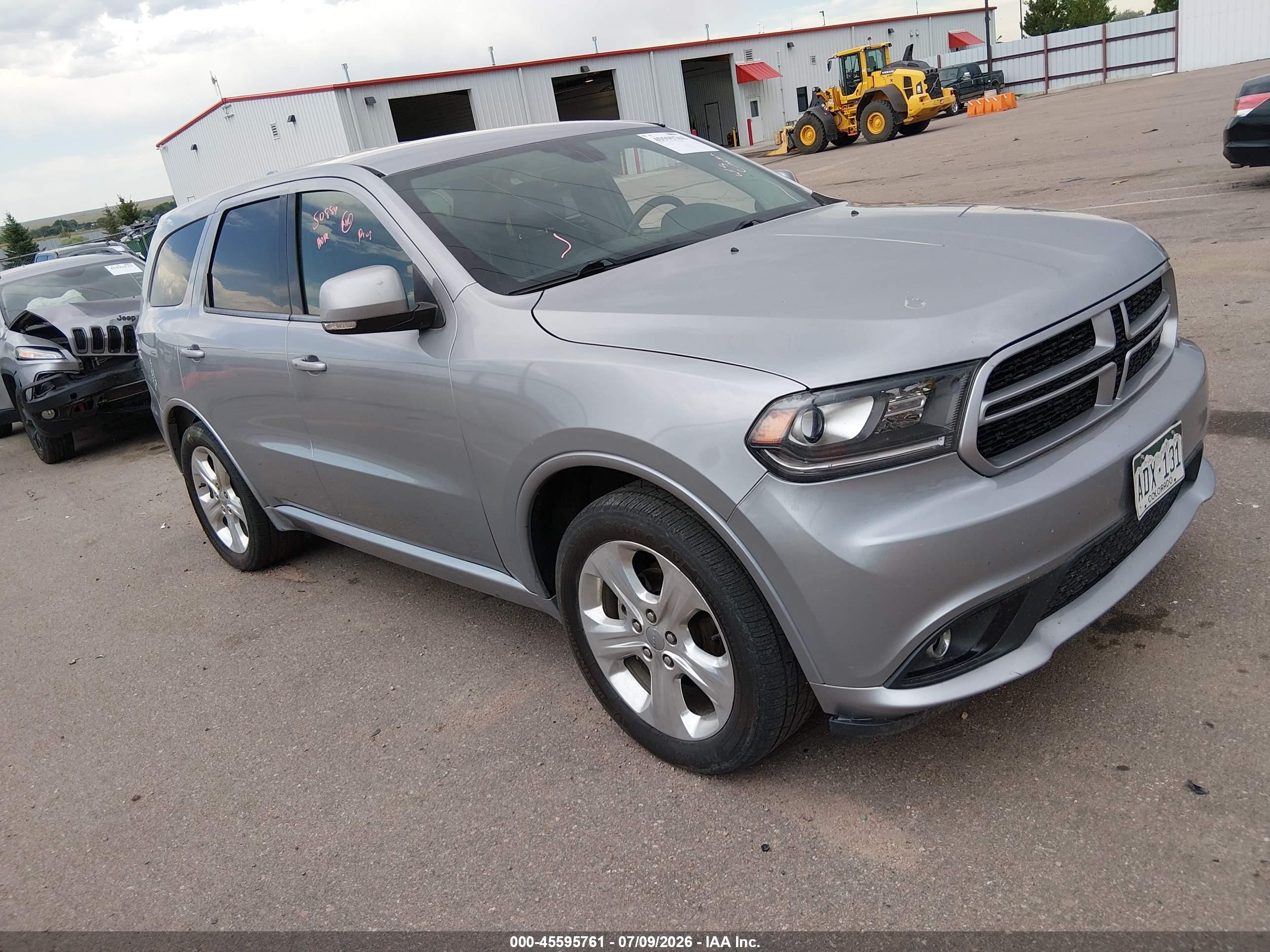 2017 Dodge Durango Gt Awd Gray vin: 1C4RDJDG9HC823917