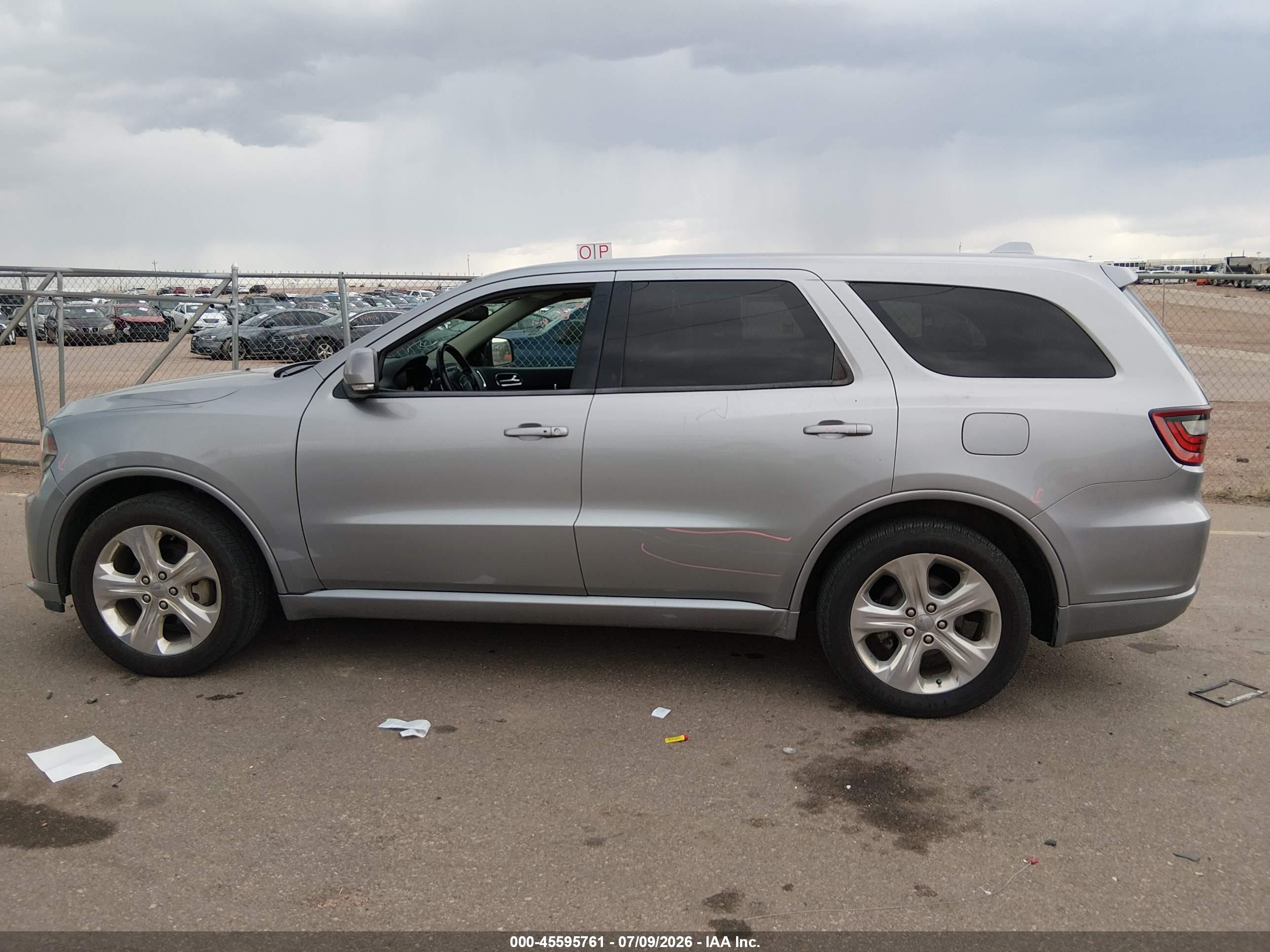 2017 Dodge Durango Gt Awd Gray vin: 1C4RDJDG9HC823917