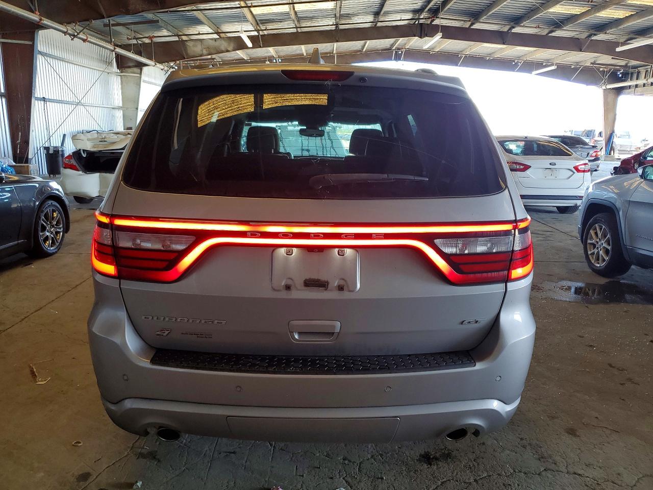 2018 Dodge Durango Gt Silver vin: 1C4RDJDG9JC115446