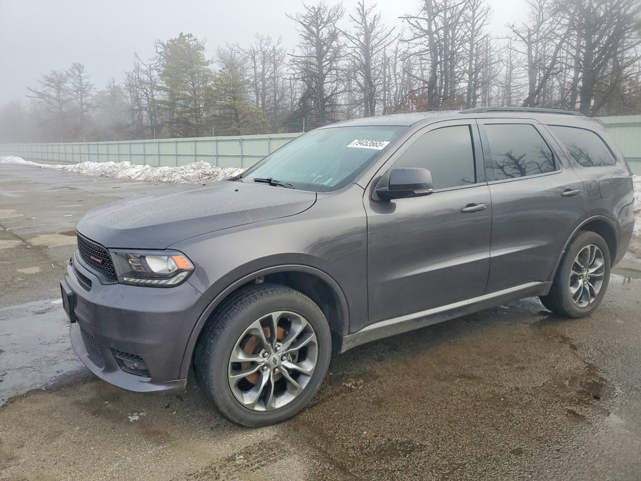 2020 Dodge Durango Gt Charcoal vin: 1C4RDJDG9LC223925