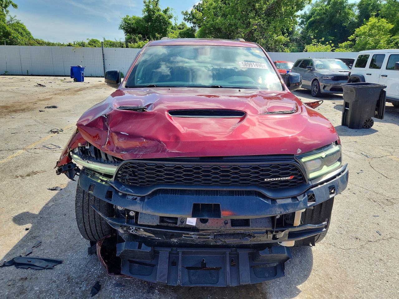 2021 Dodge Durango Gt Maroon vin: 1C4RDJDG9MC697052