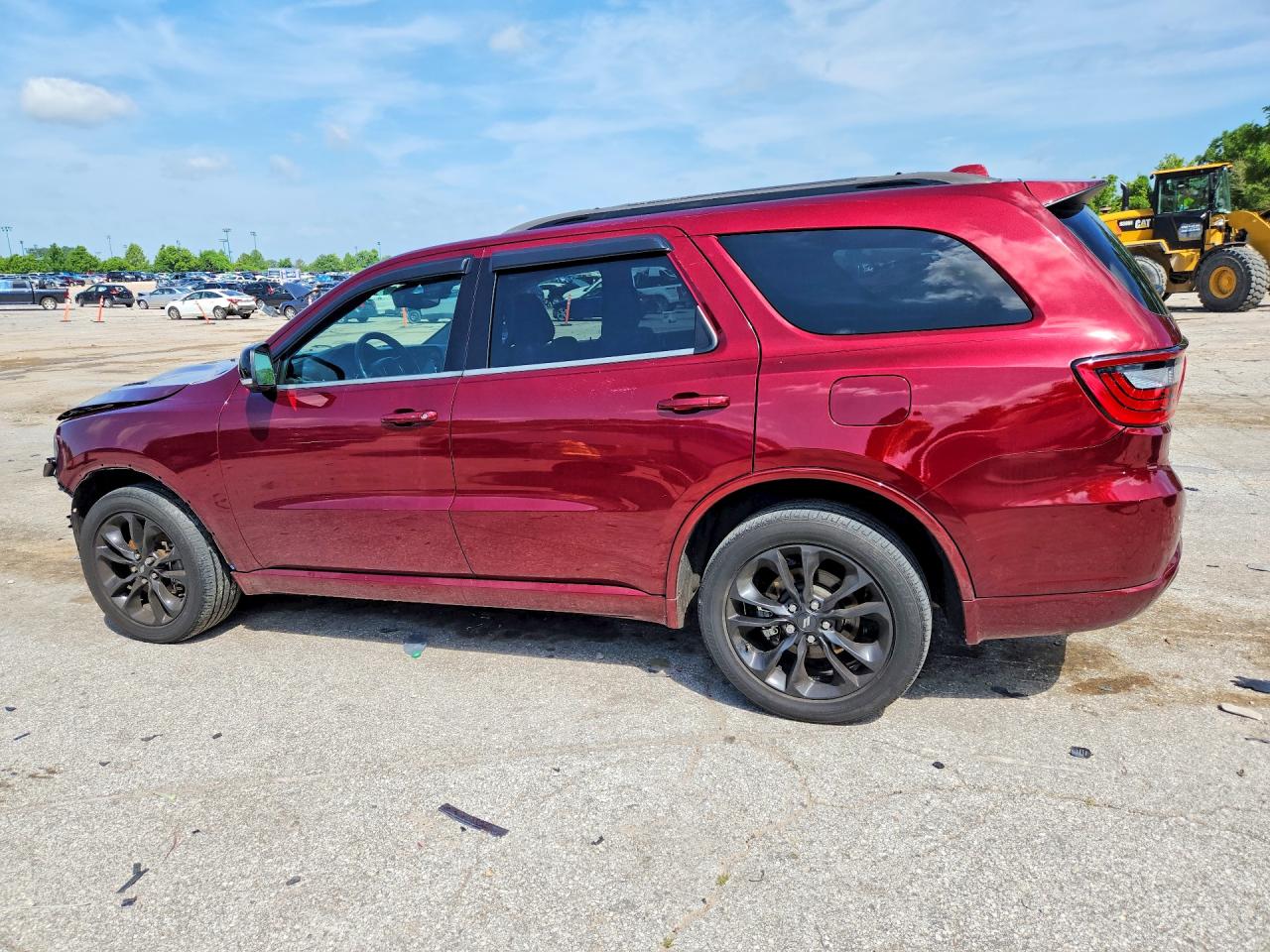 2021 Dodge Durango Gt Maroon vin: 1C4RDJDG9MC697052