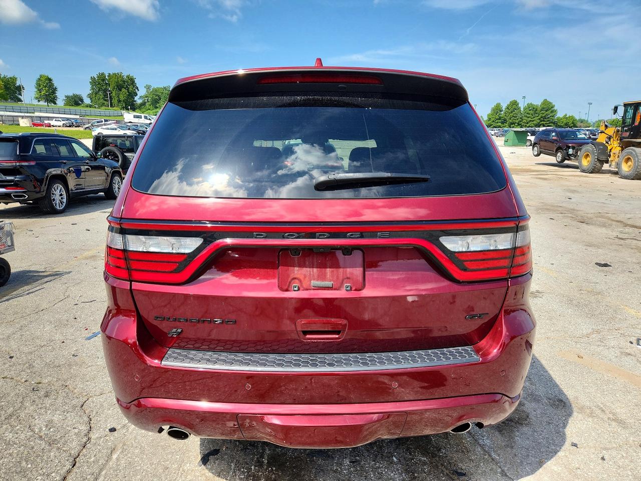 2021 Dodge Durango Gt Maroon vin: 1C4RDJDG9MC697052