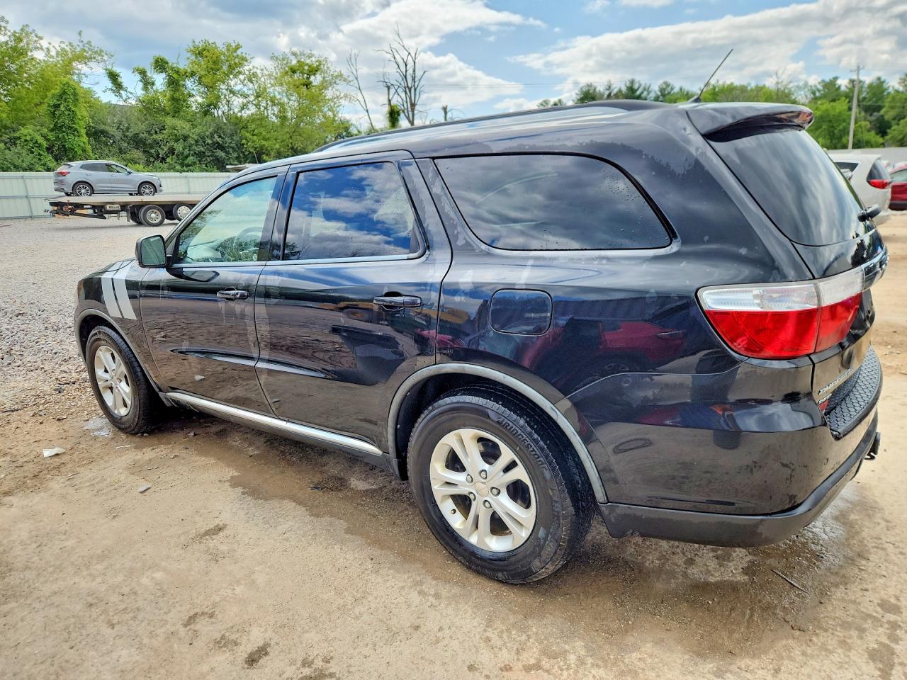 2012 Dodge Durango Crew Black vin: 1C4RDJDGXCC147700