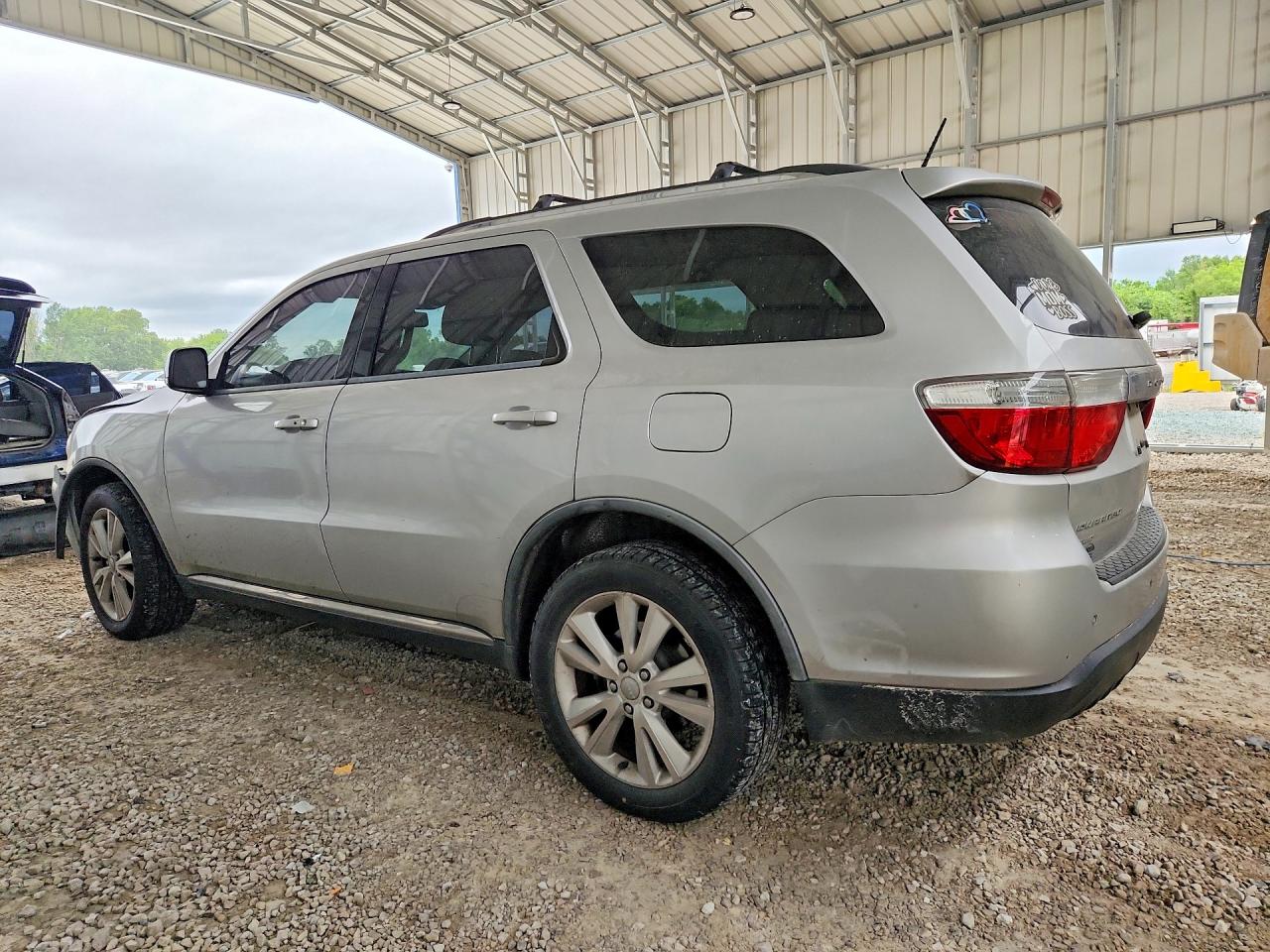 2012 Dodge Durango Crew Gray vin: 1C4RDJDGXCC163556