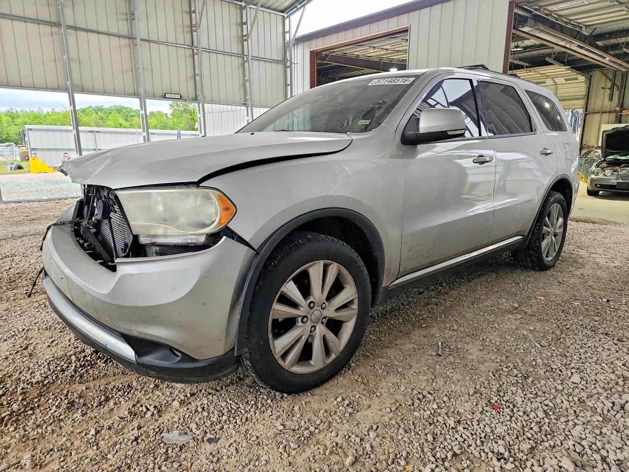2012 Dodge Durango Crew Gray vin: 1C4RDJDGXCC163556