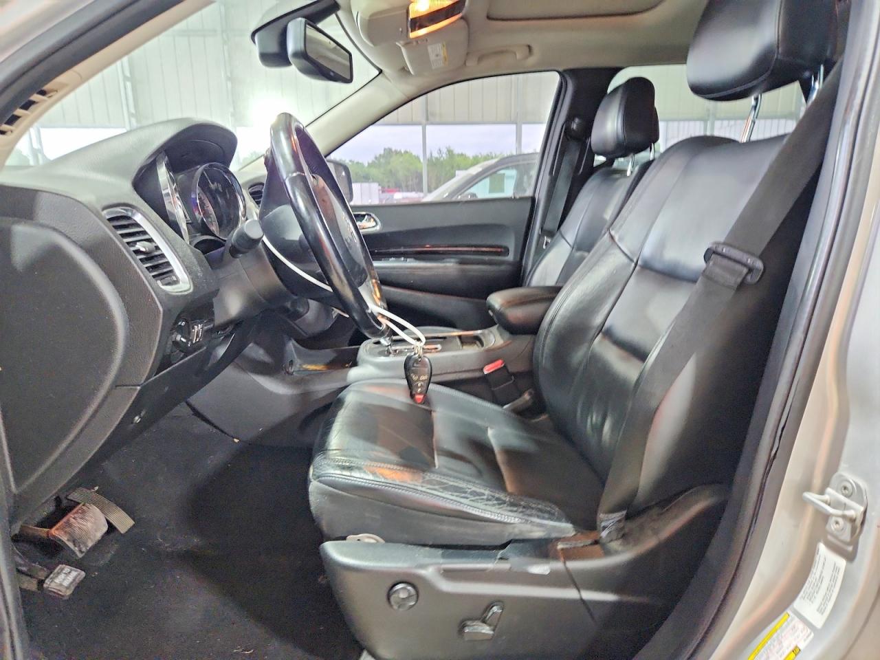 2012 Dodge Durango Crew Gray vin: 1C4RDJDGXCC163556