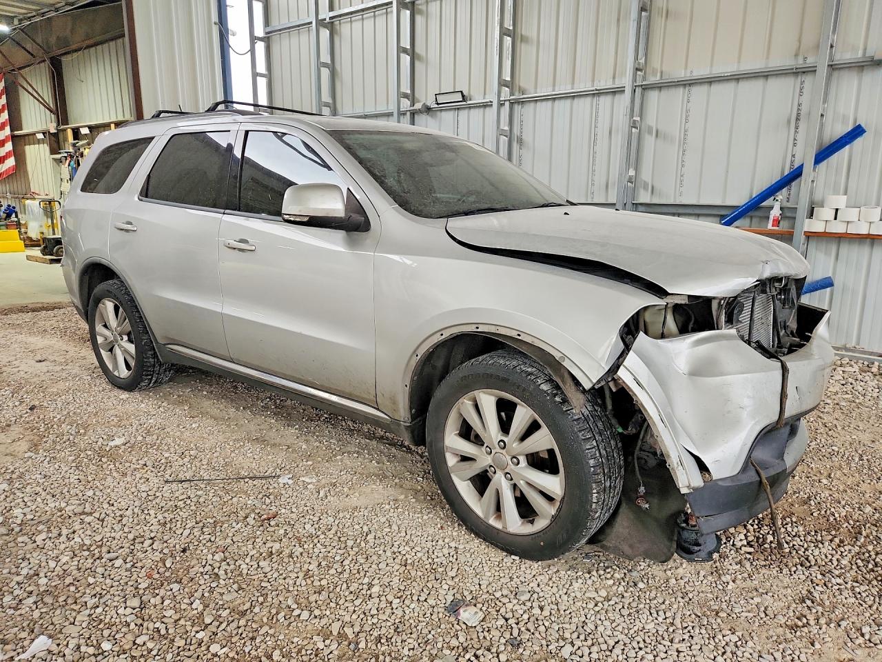 2012 Dodge Durango Crew Gray vin: 1C4RDJDGXCC163556