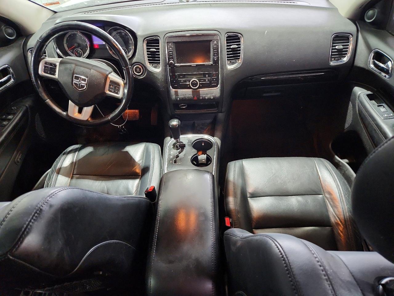 2012 Dodge Durango Crew Gray vin: 1C4RDJDGXCC163556